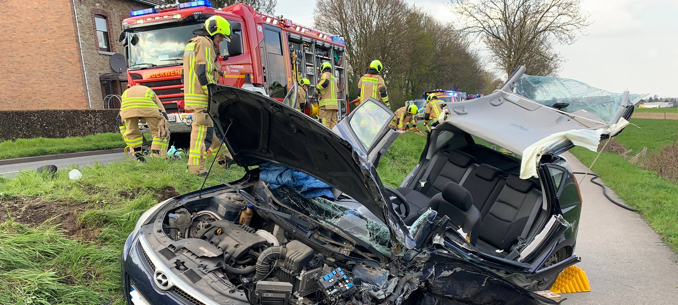 Schwerer Unfall in Gressenich