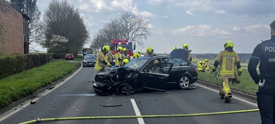Schwerer Unfall in Gressenich