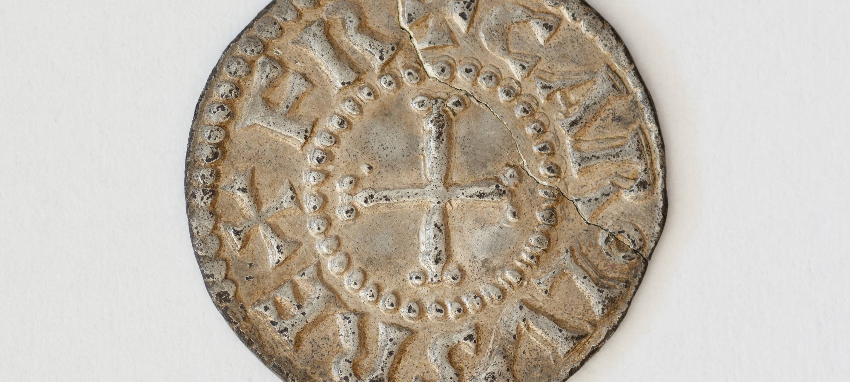 Einzigartige Karls-Münze im Centre Charlemagne