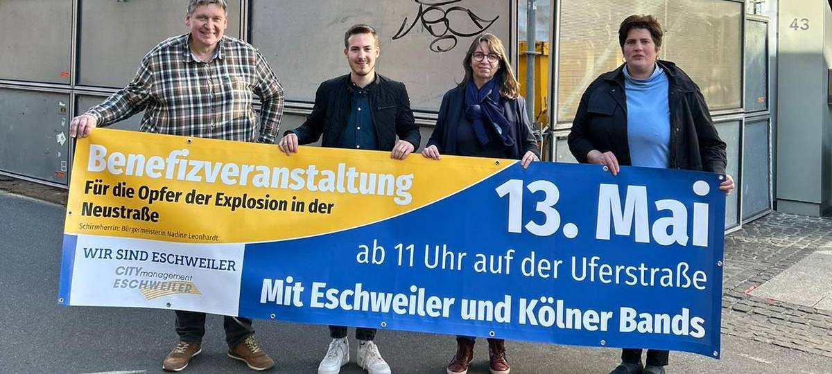 Benefizkonzert für Explosionsopfer in Eschweiler