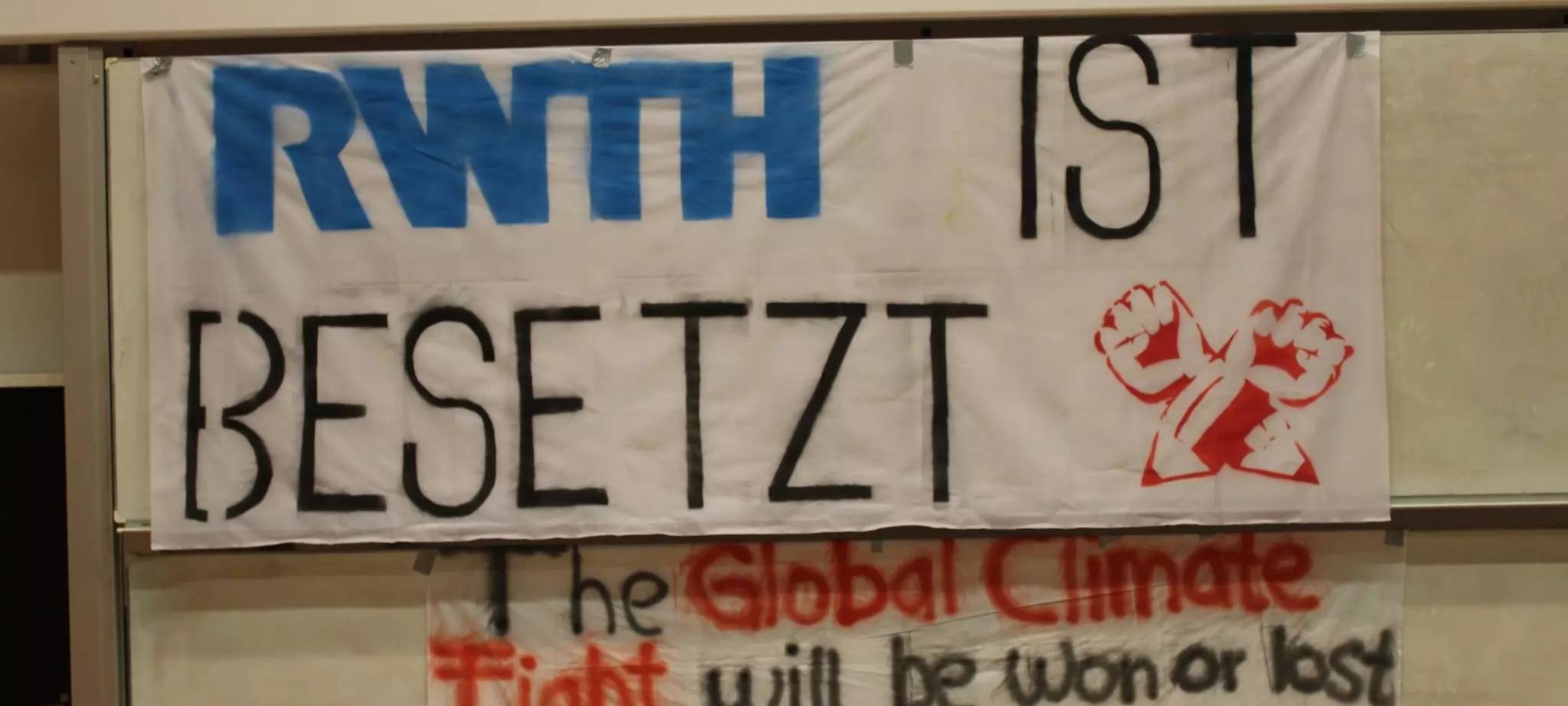 RWTH Aachen besetzt