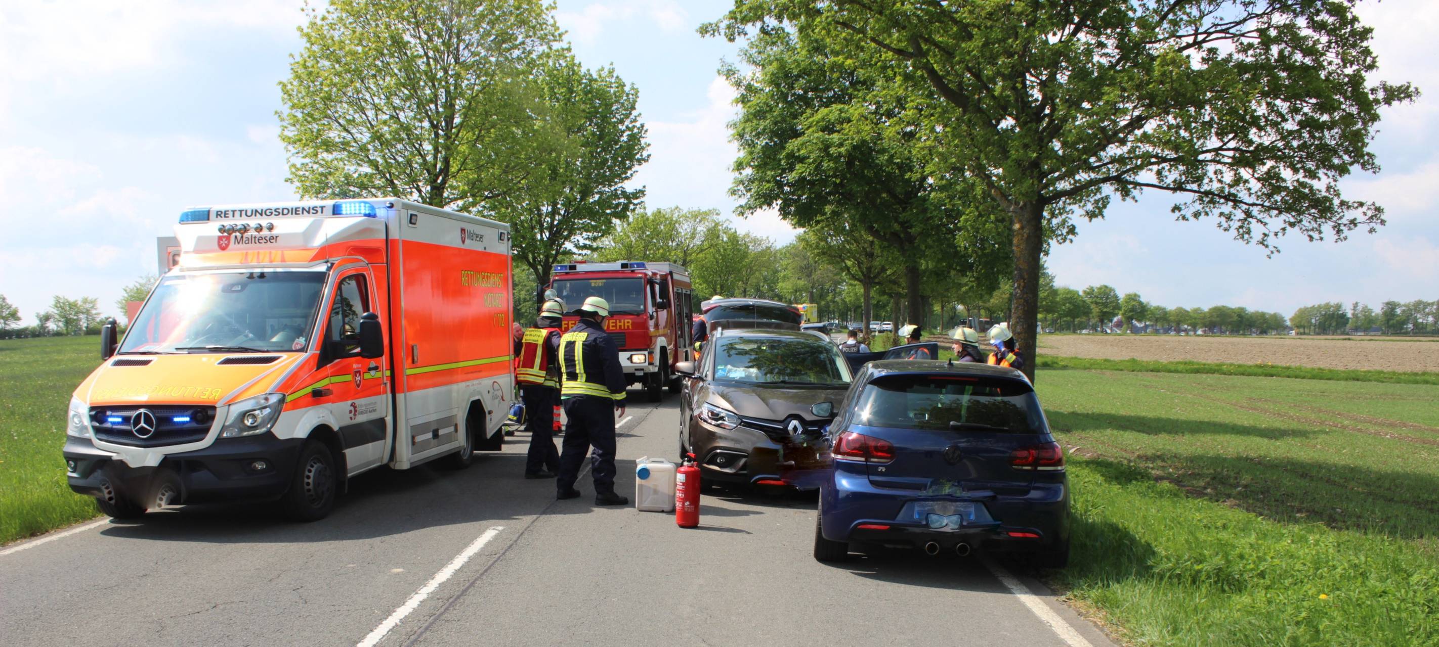Unfall in Simmerath: Internistischer Notfall?