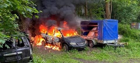 Zeugensuche nach drei Bränden in Würselen