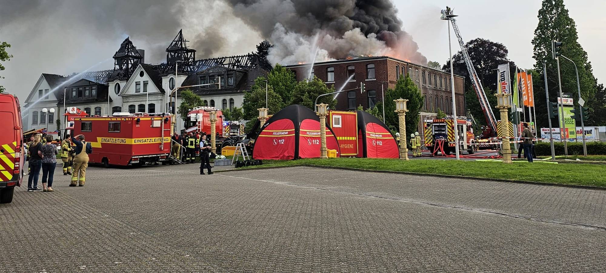 Feuer im EBV-Gebäude: Ermittlungen beendet
