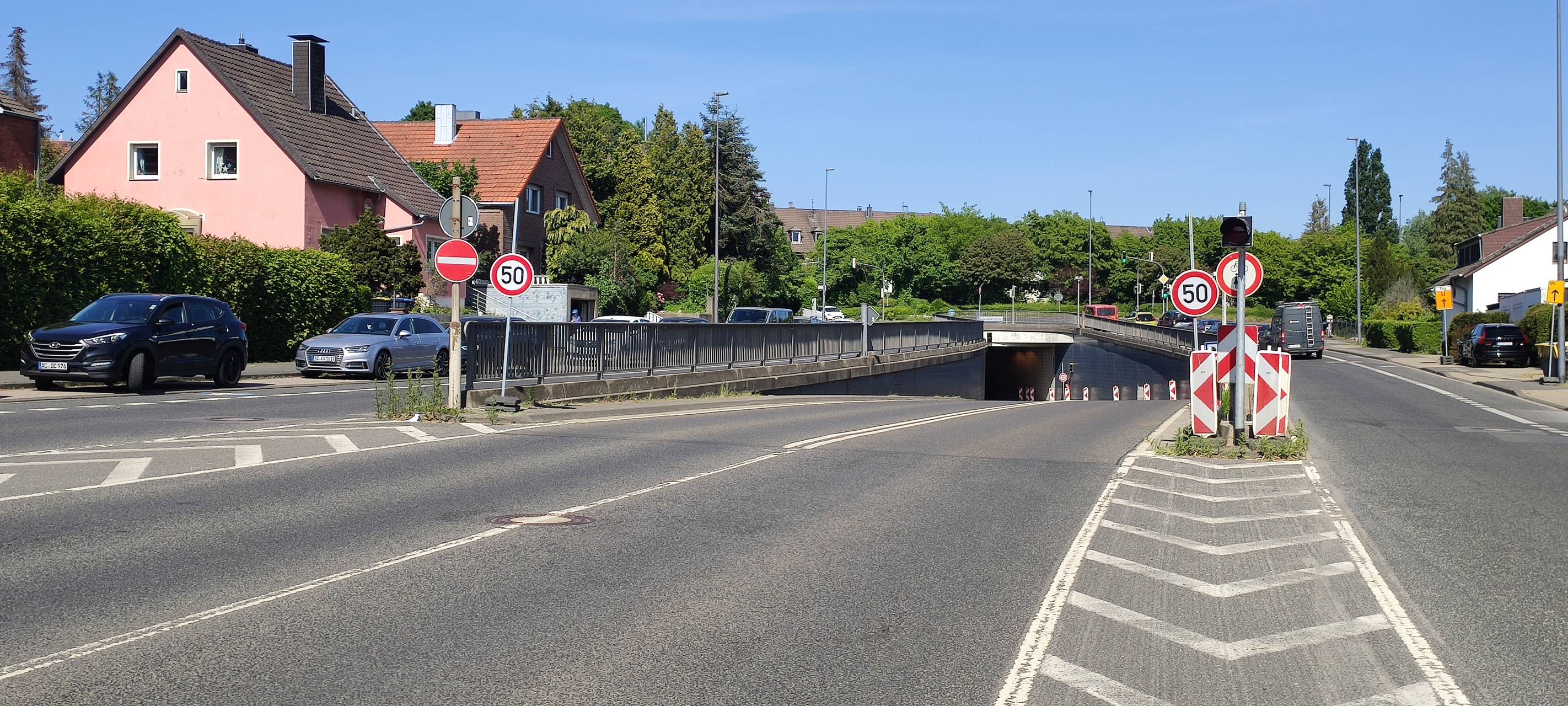 Aachen: Tunnel Adenauerallee wieder gesperrt