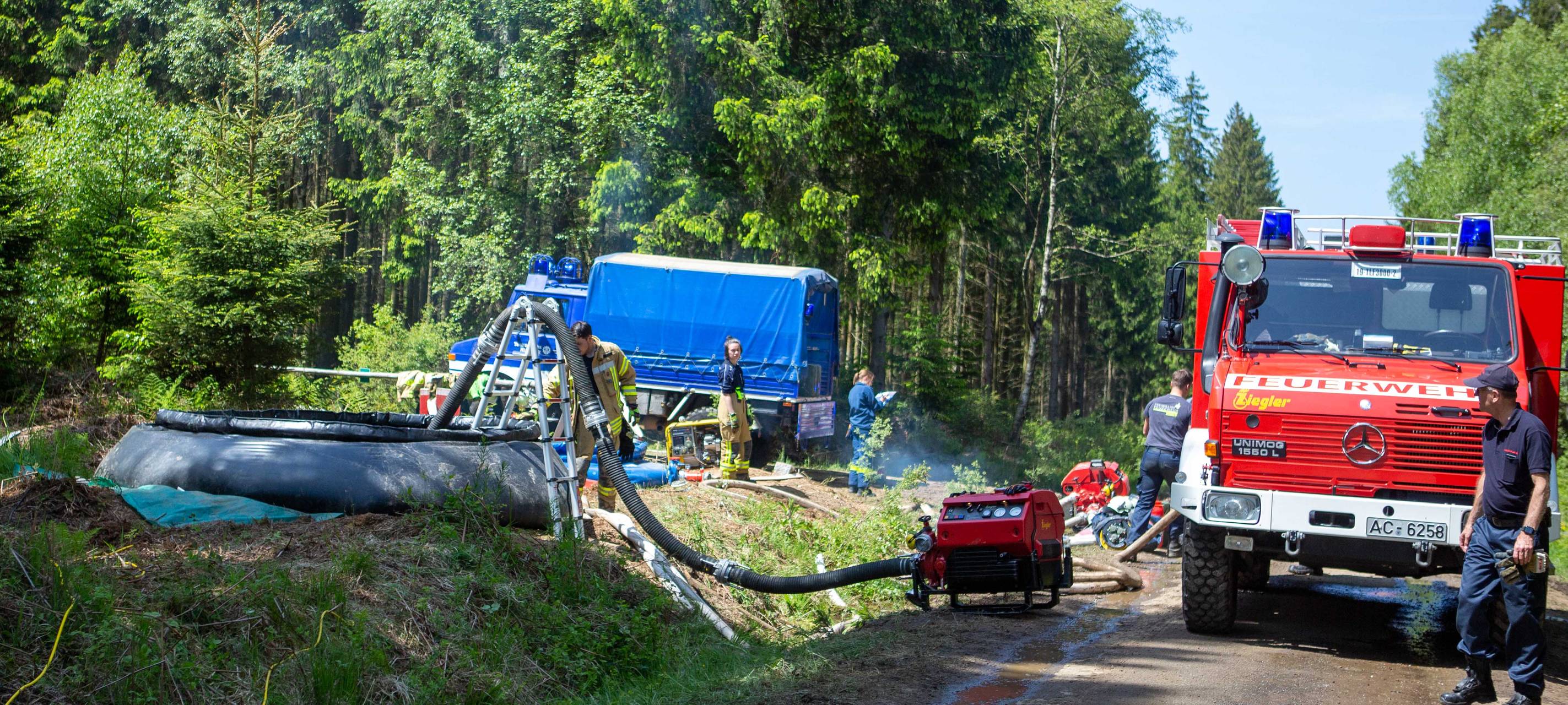 Feuer im Venn: Update am Mittwochmorgen