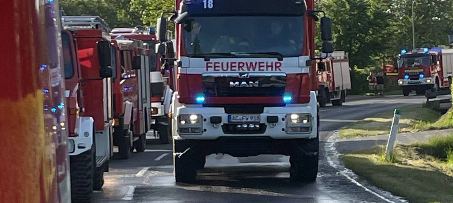 Feuer im Hohen Venn