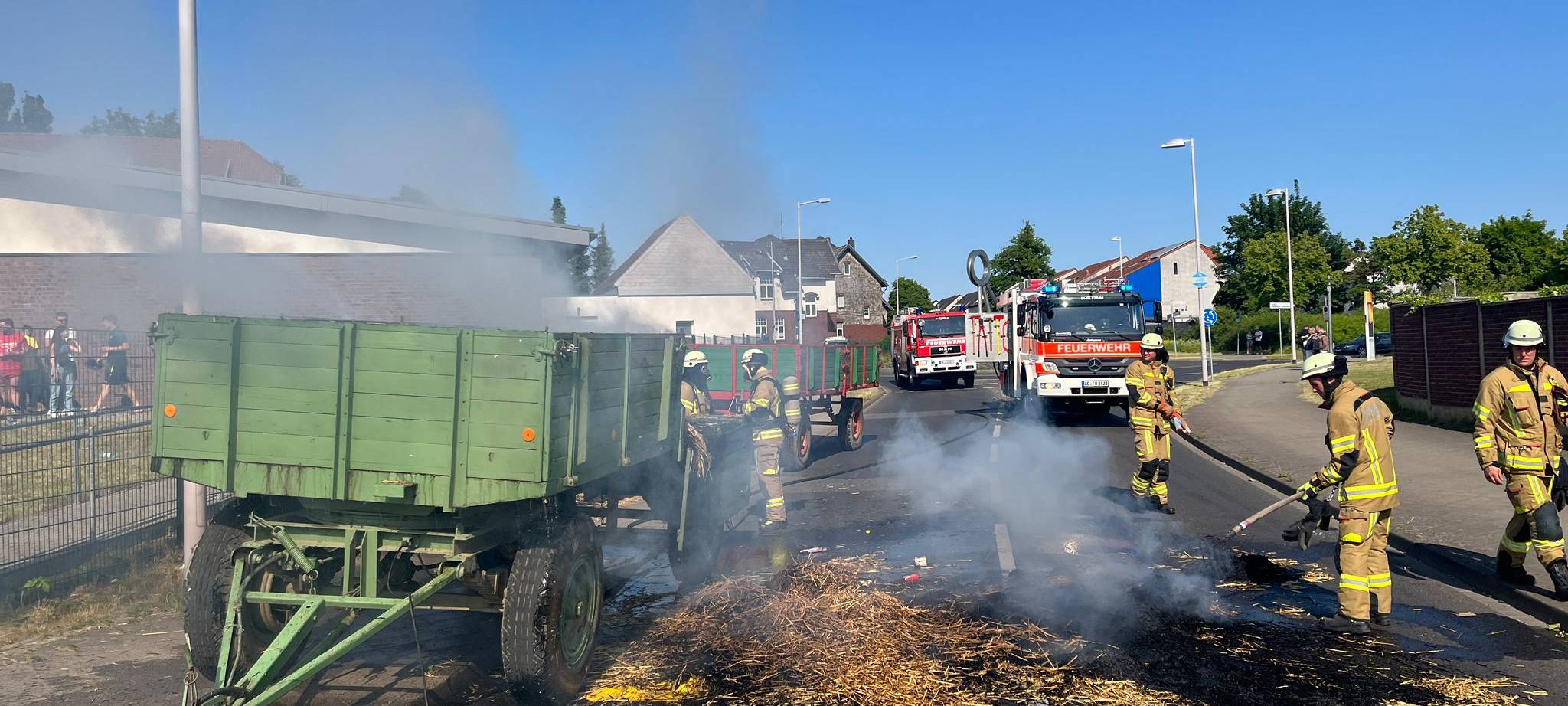 Zwei Brände in Alsdorf