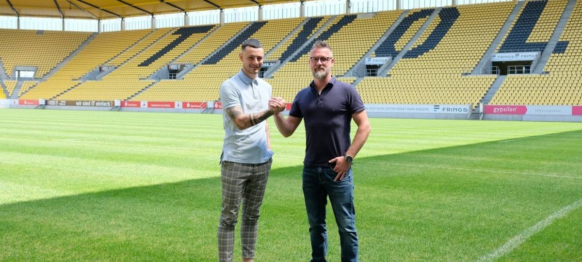 Neu bei der Alemannia: Aaron Herzog (25)