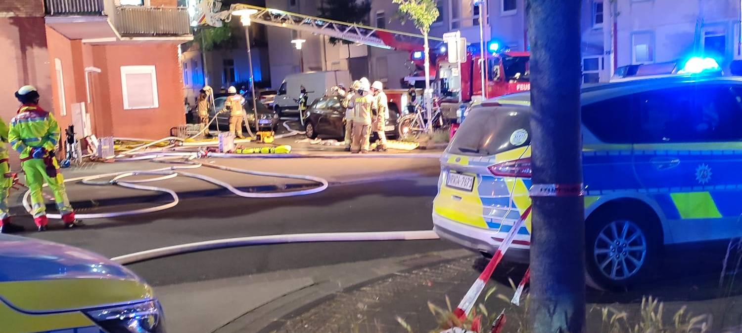 Ein Todesopfer und neun Verletzte nach Feuer in Eschweiler