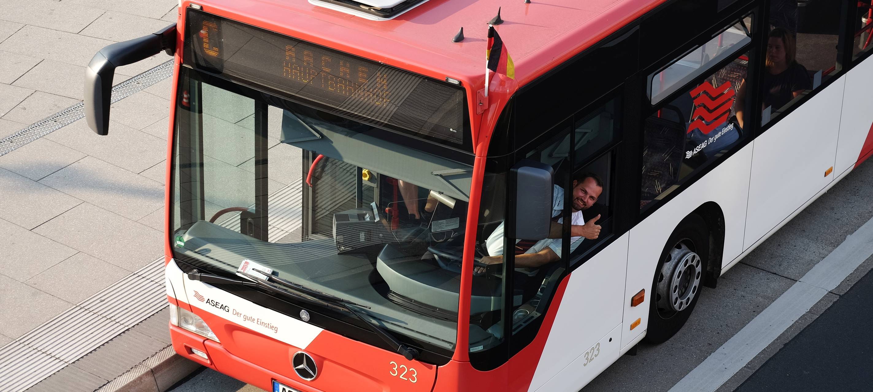 Umleitung ASEAG-Busse wegen A544-Teilsperrung