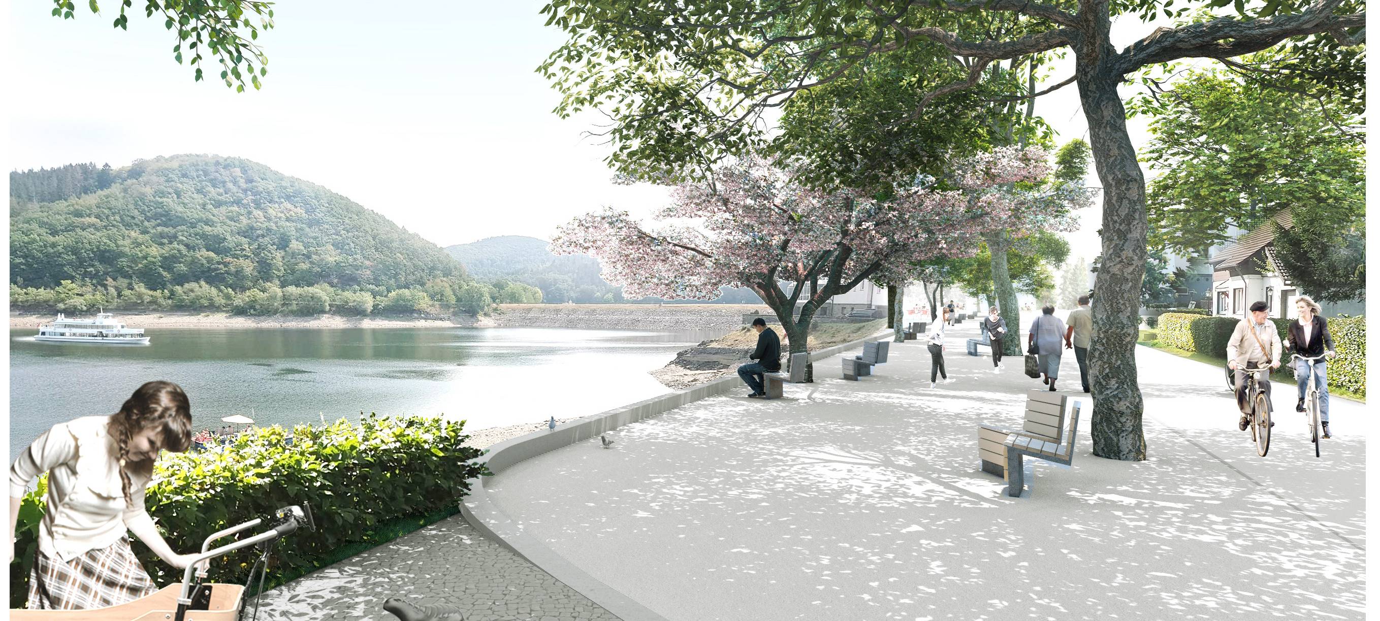 Uferpromenade in Rurberg wird umgestaltet