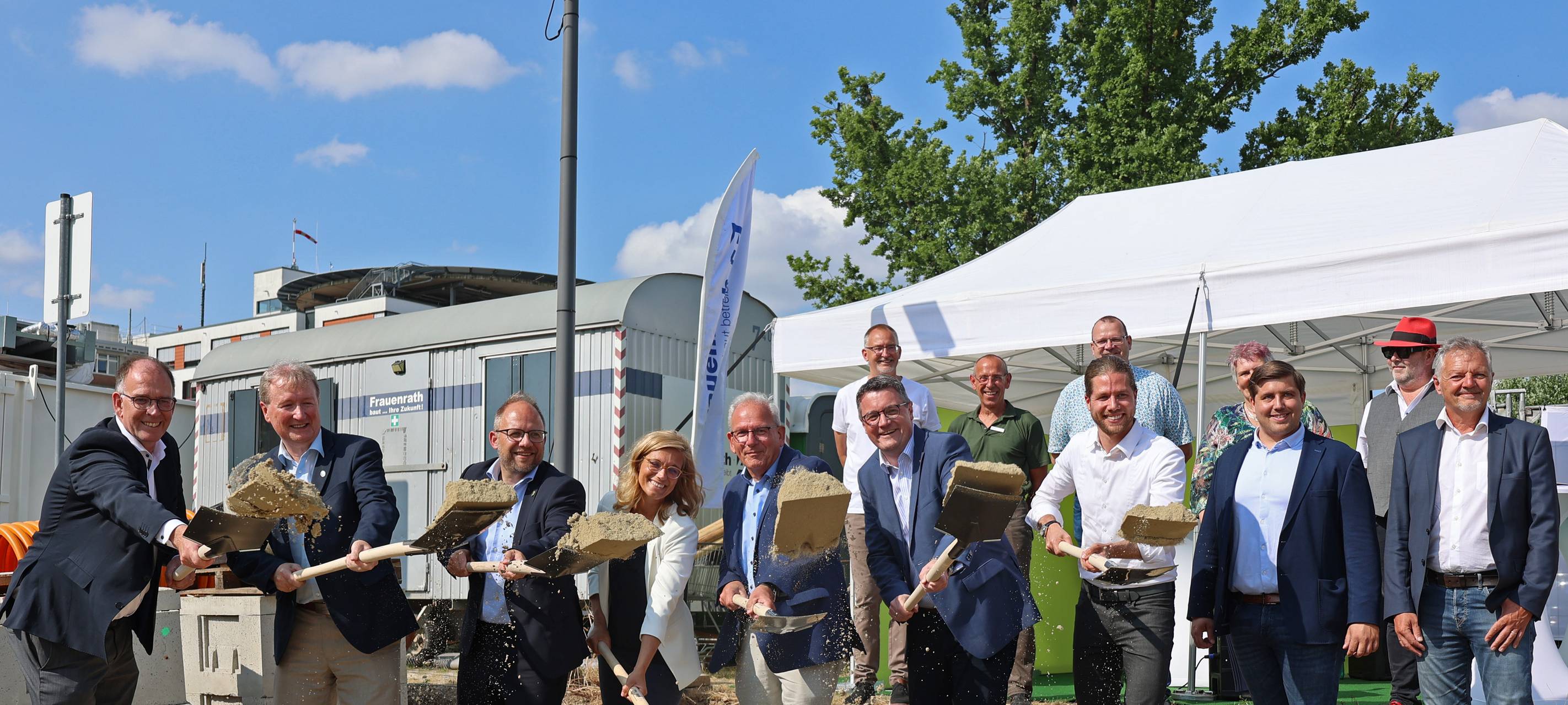 Erster Spatenstich für Würselens neue Rettungswache