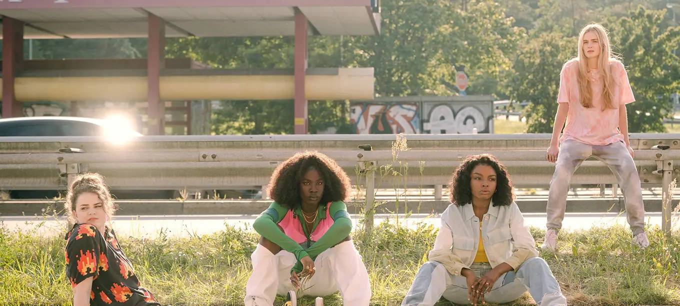 Tara und ihre Freundinnen.