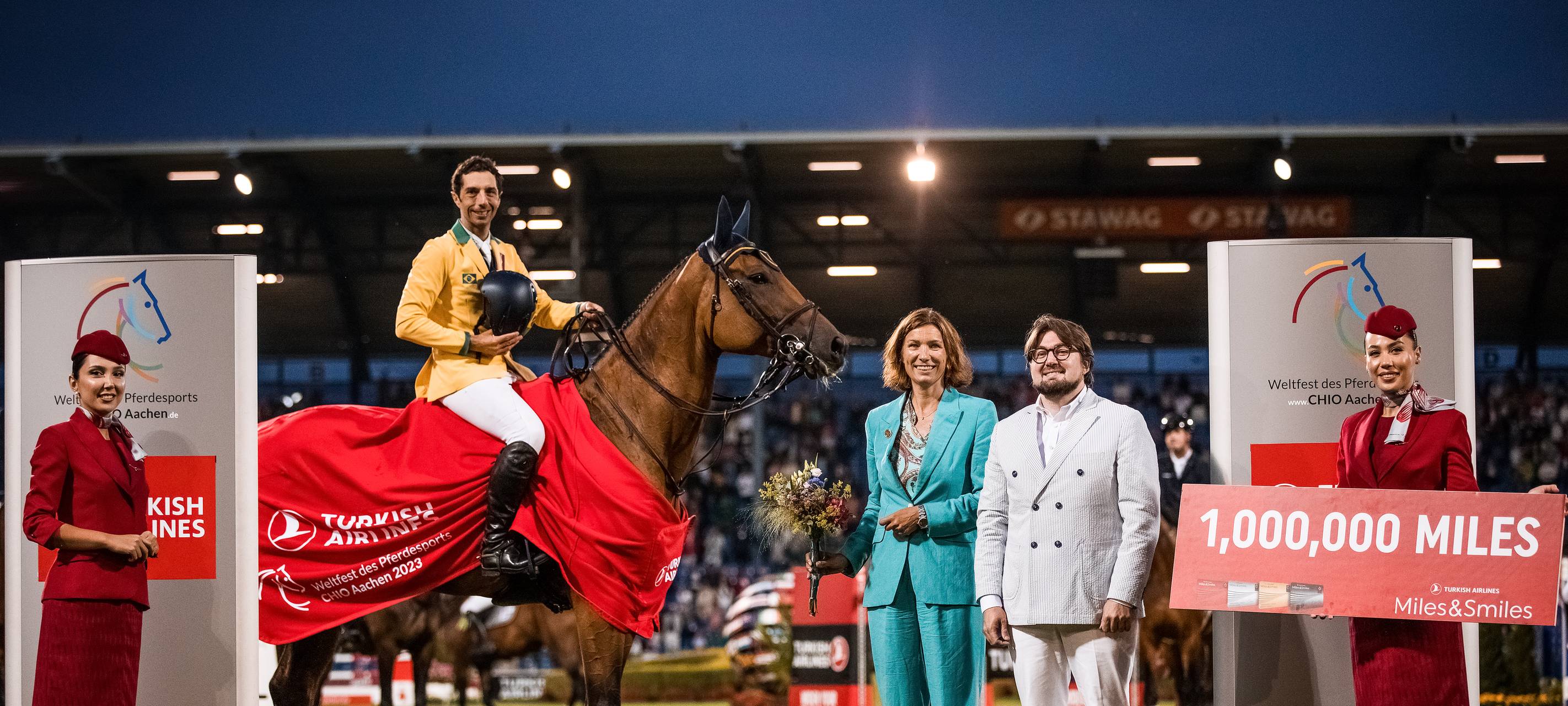 CHIO: Glückliche Sieger bei Springwettkämpfen am Mittwoch