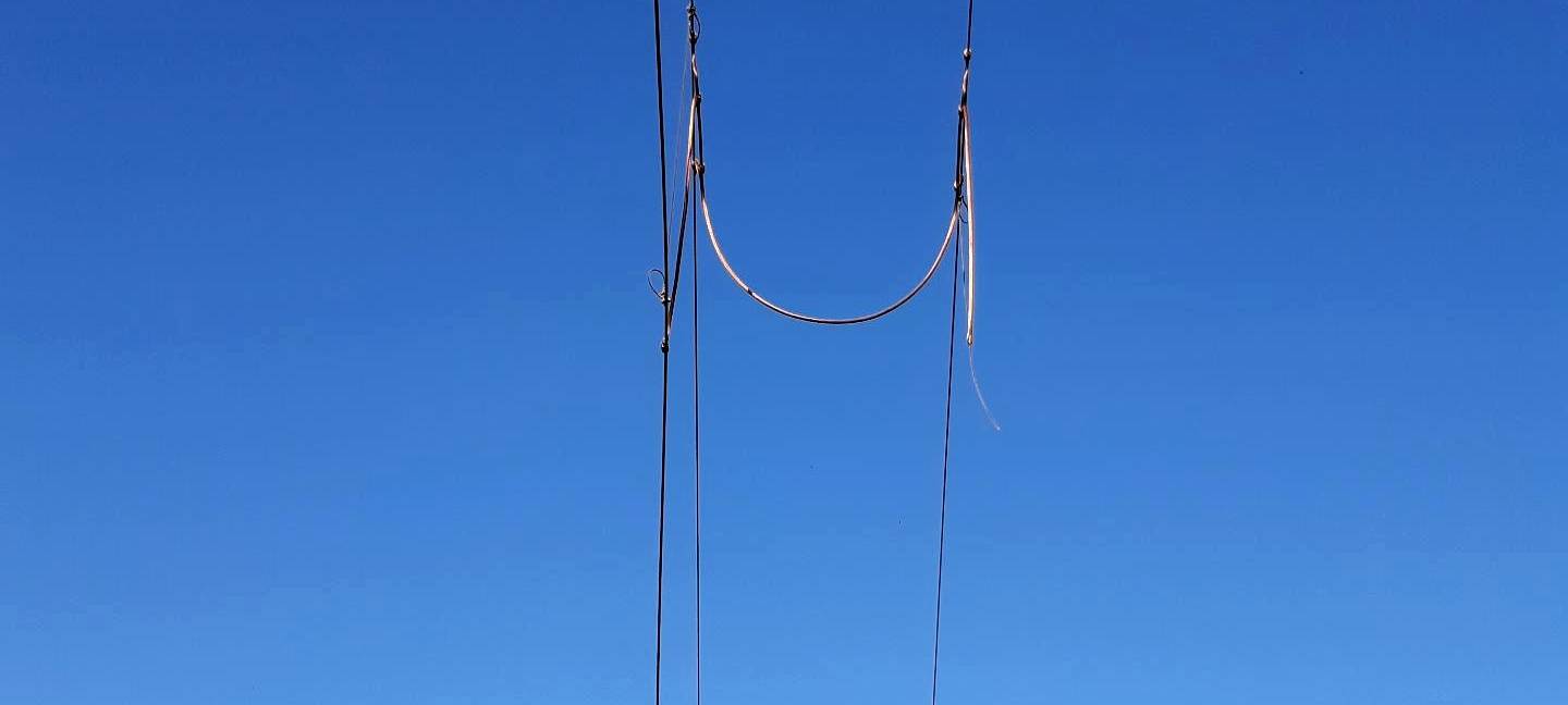 Kabeldiebstahl: 450 Meter Oberleitung abgebaut