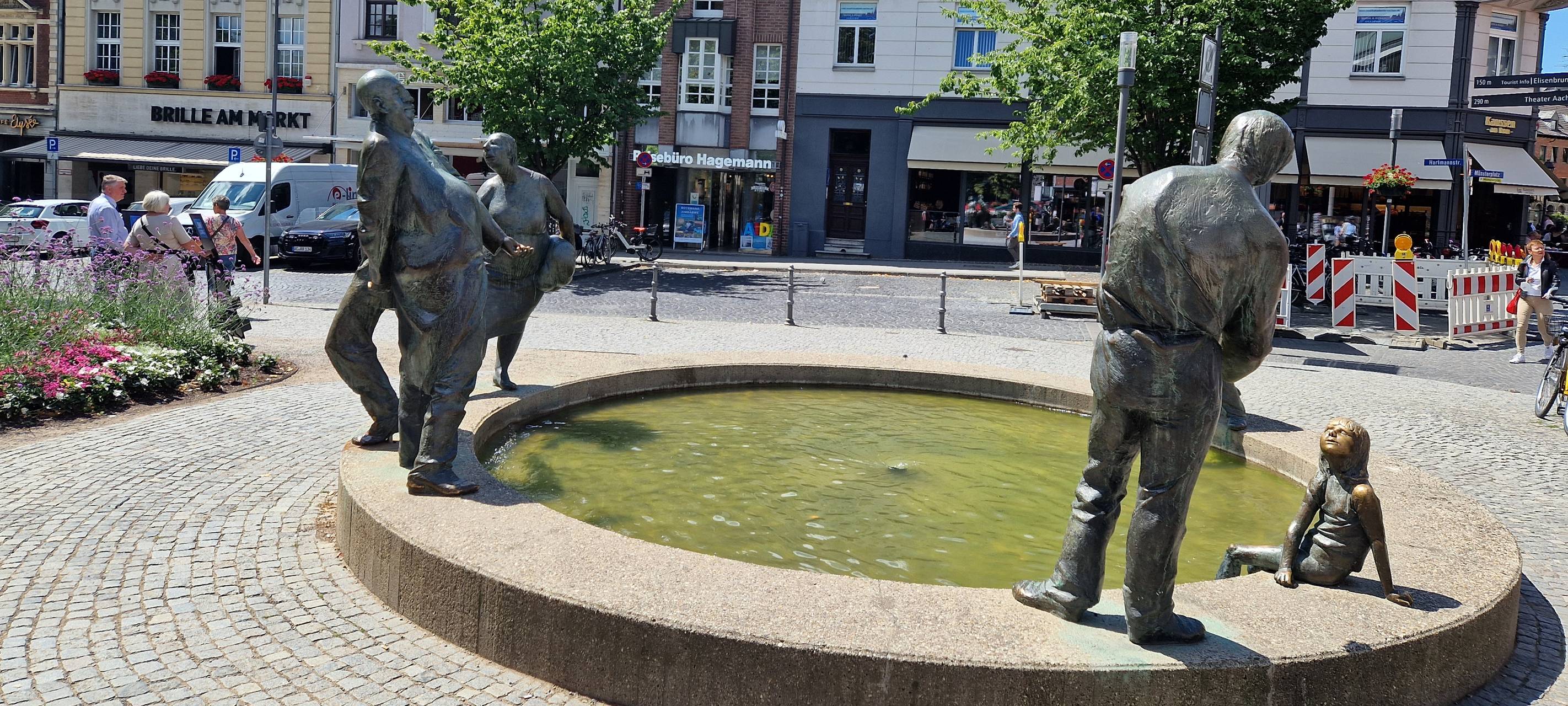 Aachens Brunnen sprudeln bald wieder