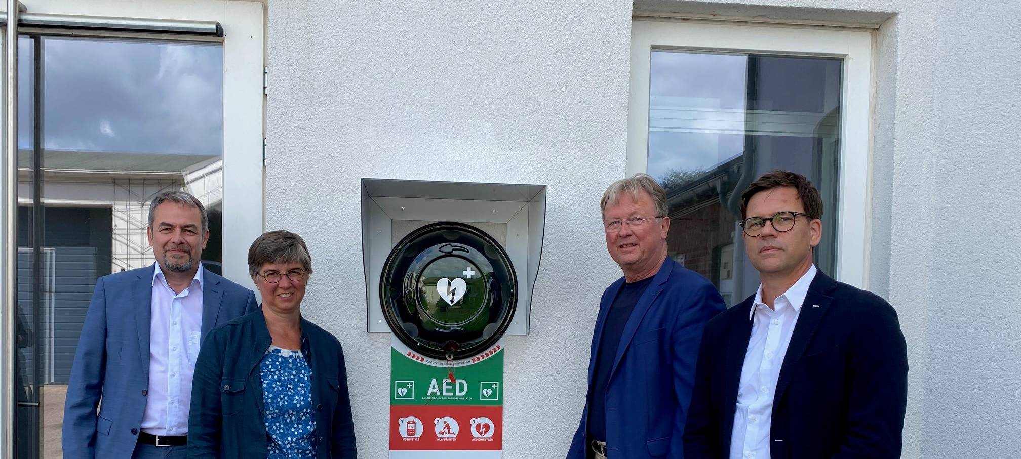 Bessere Erreichbarkeit der Defibrillatoren in Aachen