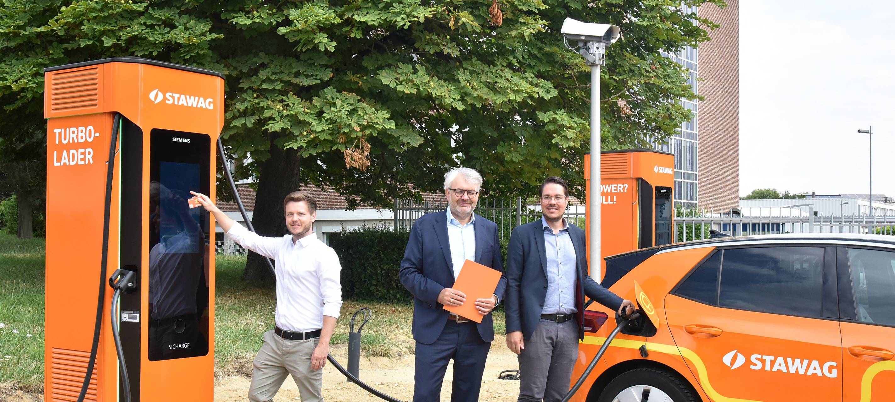 HPC-Ladesäulen in Aachen