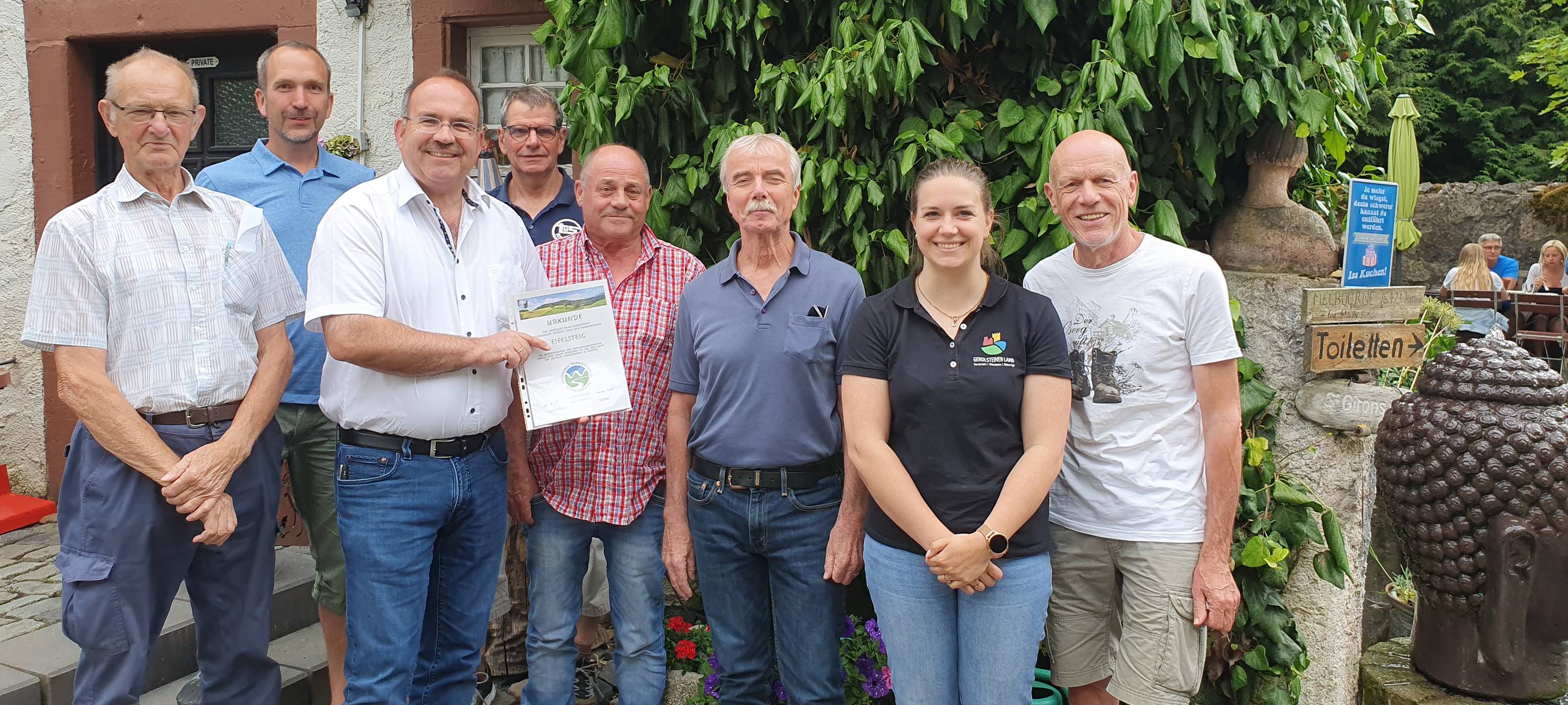 Wieder "Deutsches Wandersiegel" für den Eifelsteig