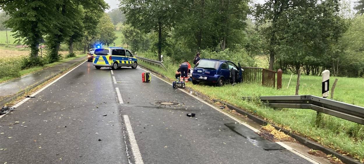 Simmerath: Schwerverletzter nach Alleinunfall