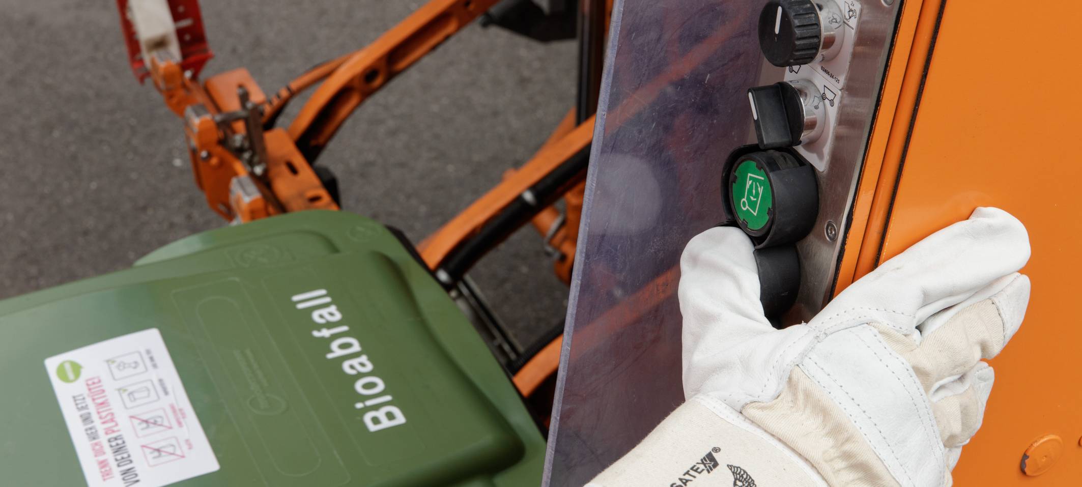 Automatische Überprüfung von Biotonnen