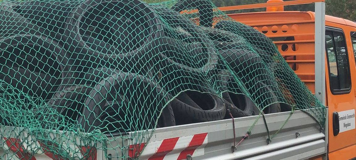 50 Motorradreifen im Weidenbachtal entsorgt