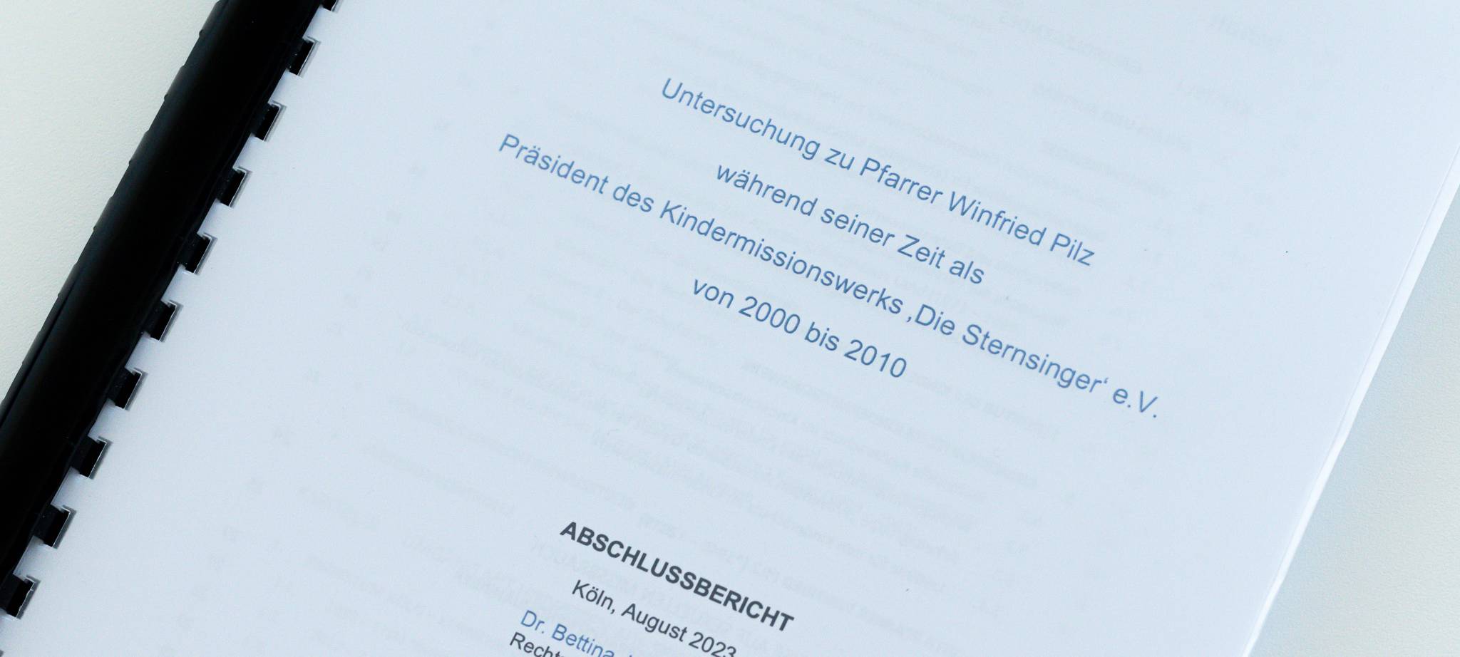 Sternsinger: Gutachten zum Fall Pilz