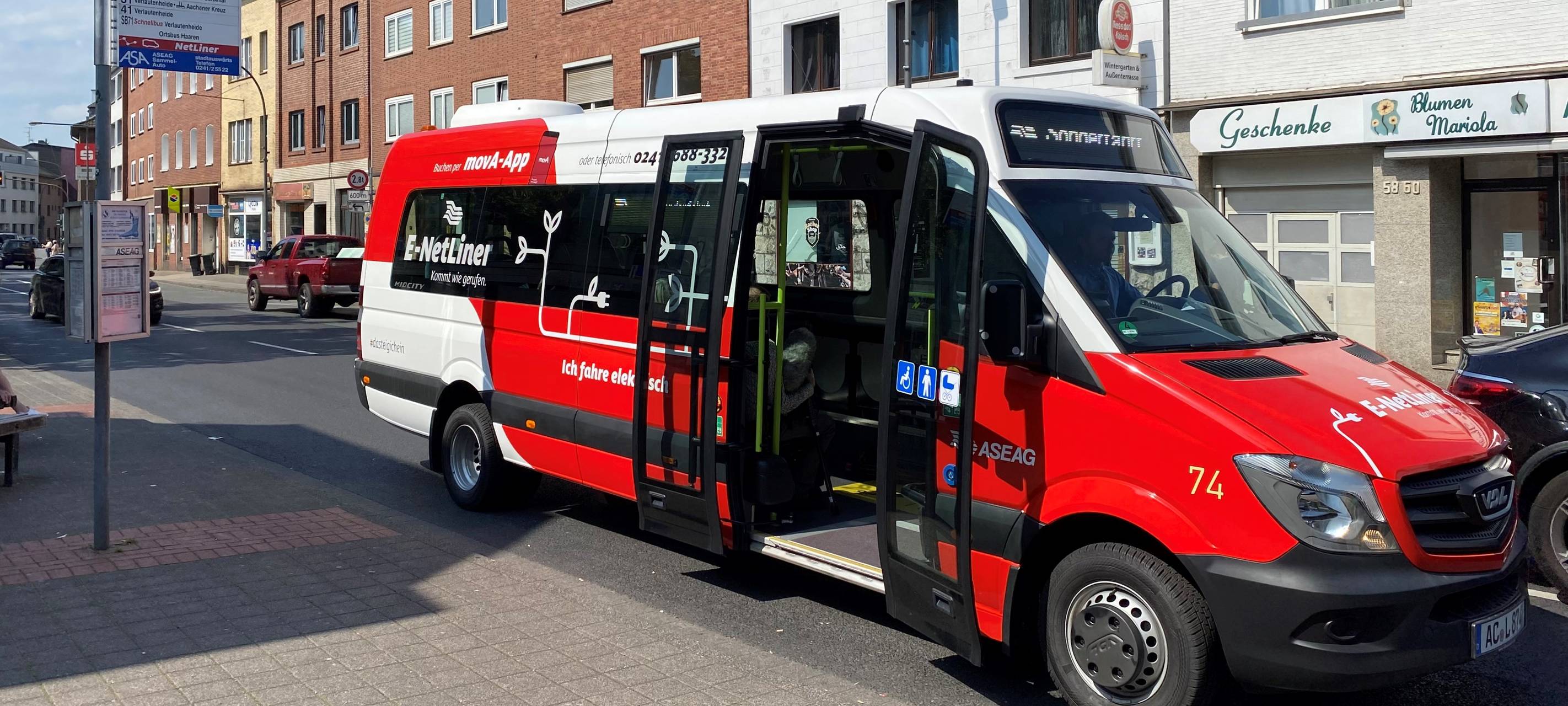 Ab Montag: ASEAG-NetLiner für Haaren, Verlautenheide & Hüls