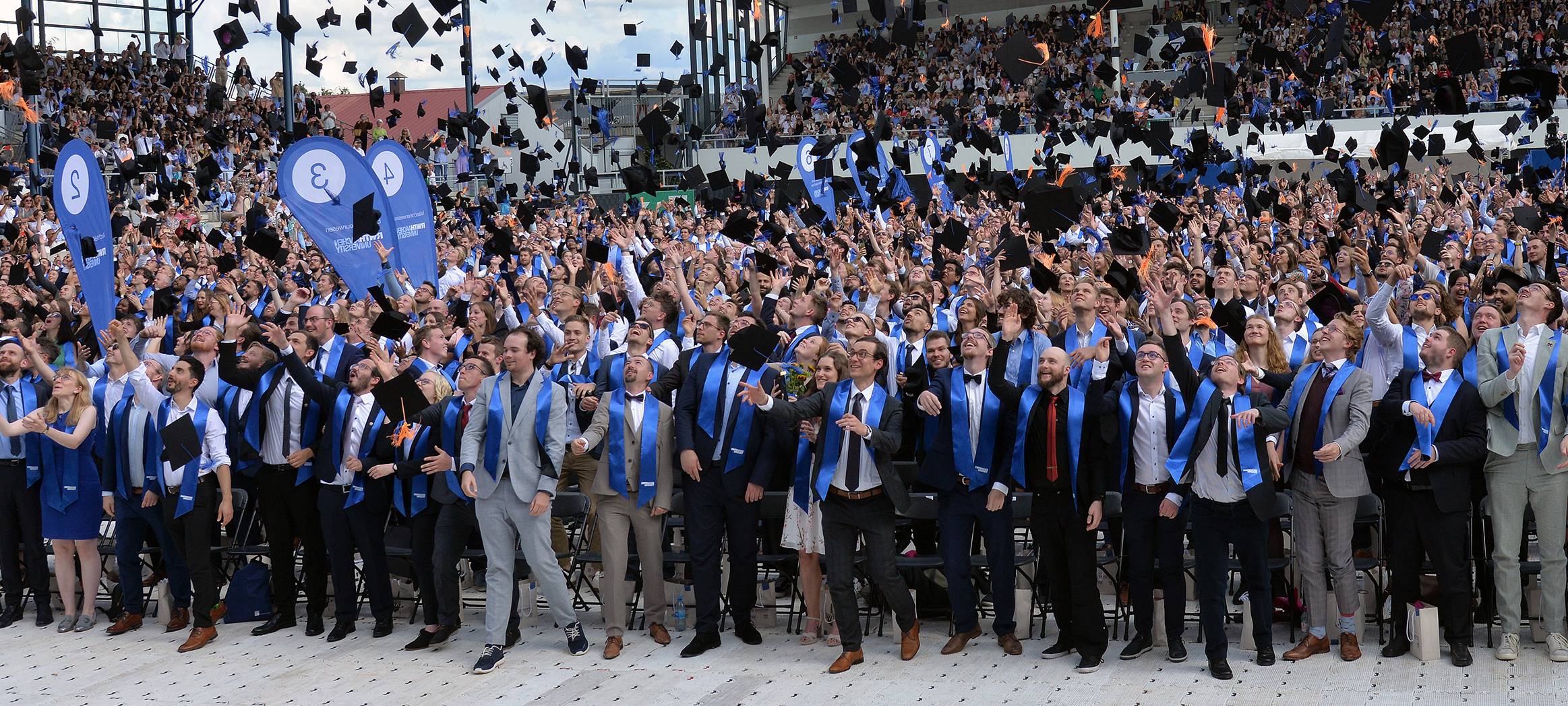 1500 RWTH-Absolventen feiern beim Graduiertenfest