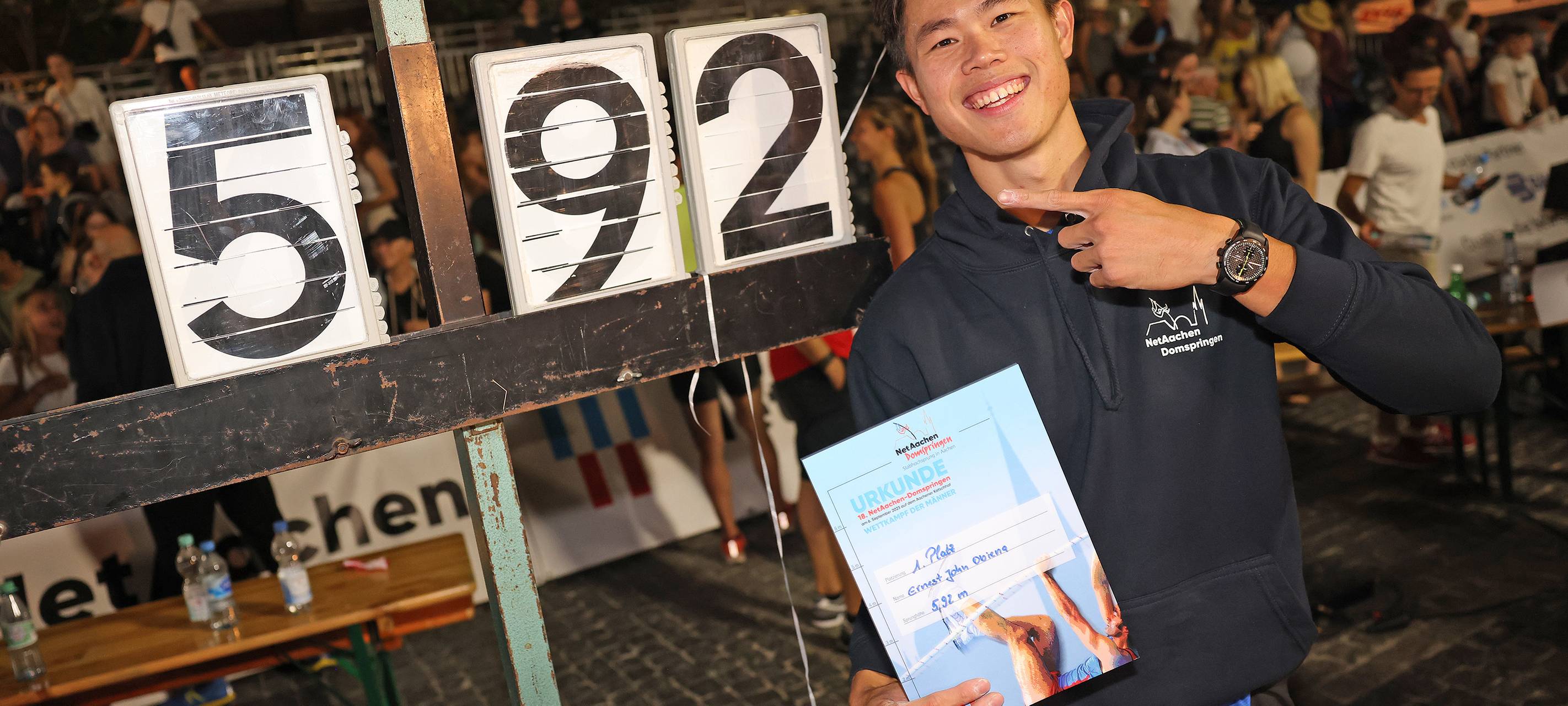 Domspringen: Vize-Weltmeister gewinnt