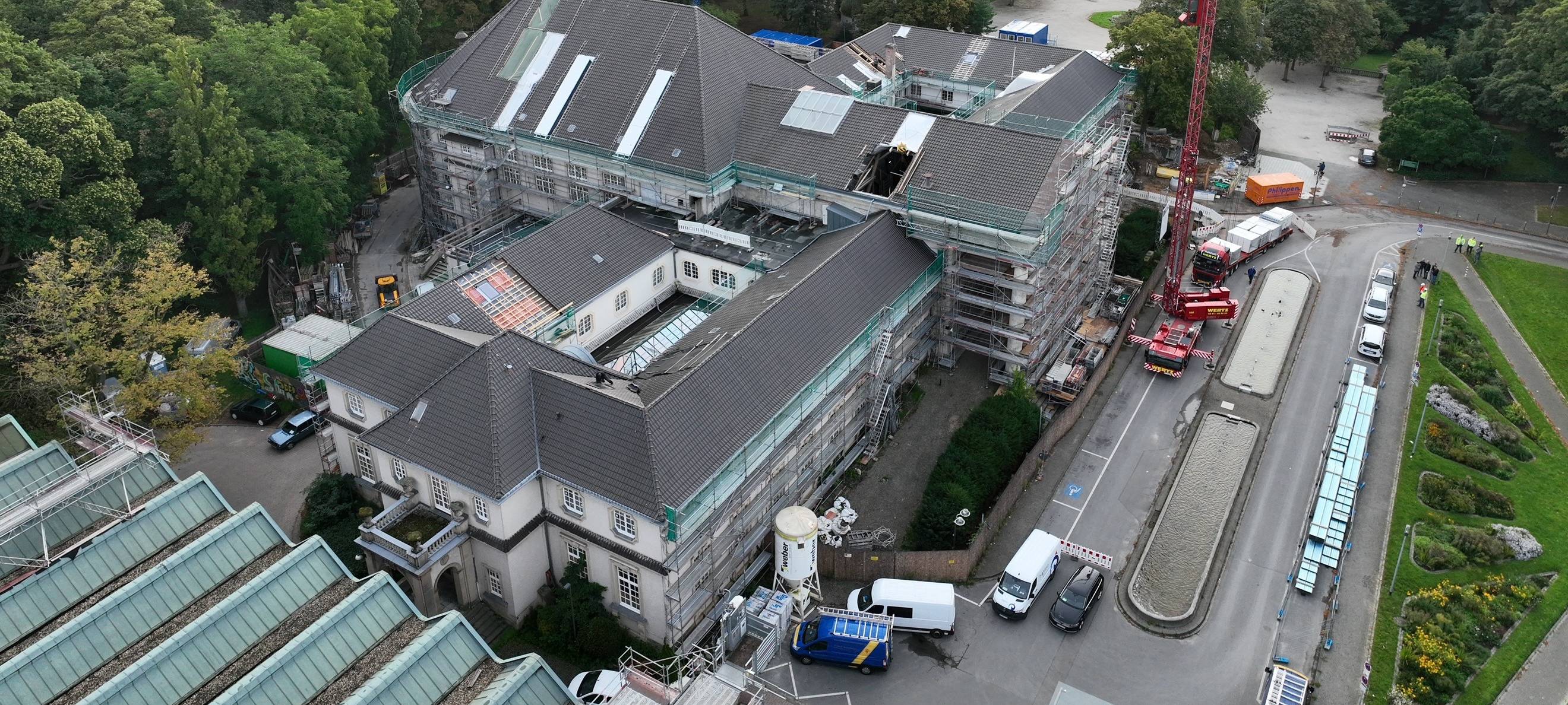 Sanierung Neues Kurhaus geht voran