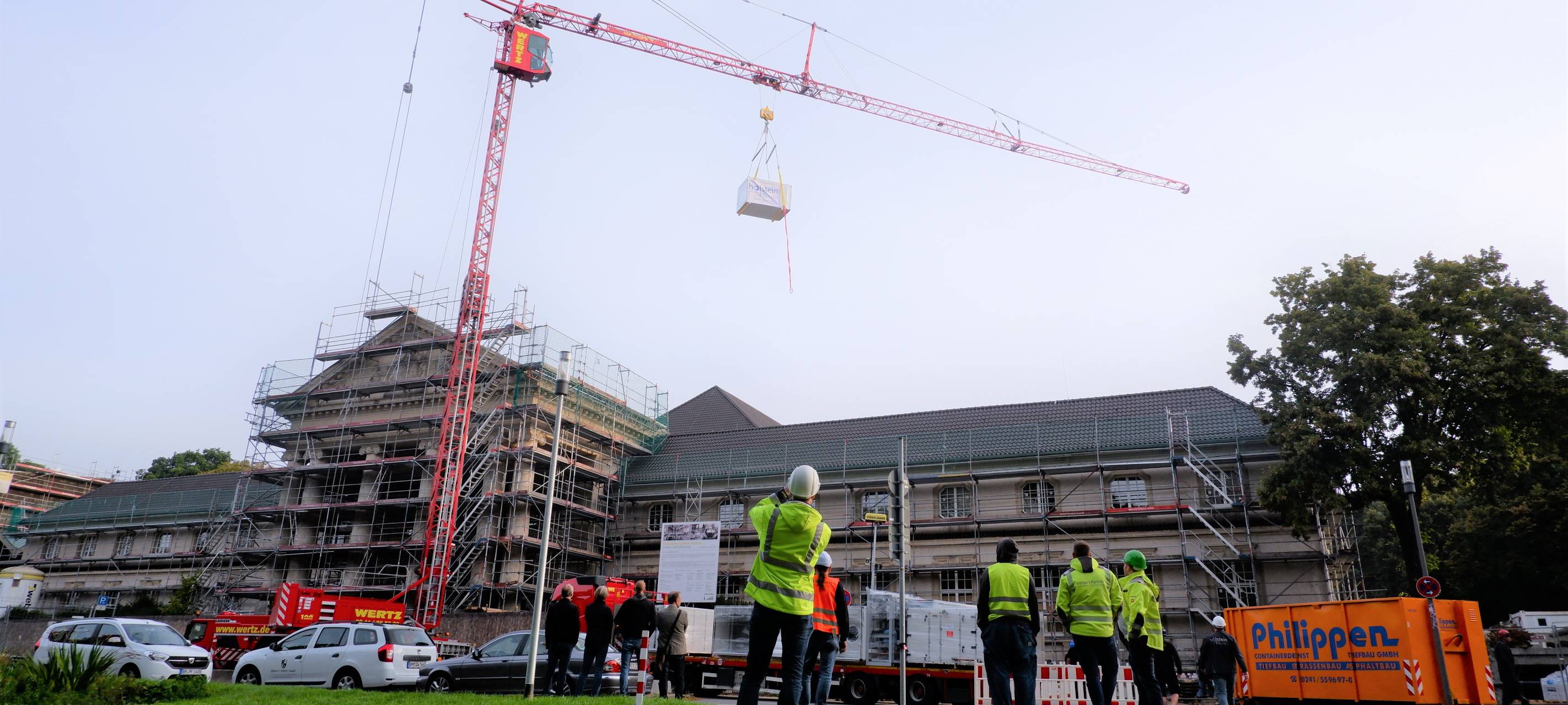 Sanierung Neues Kurhaus geht voran