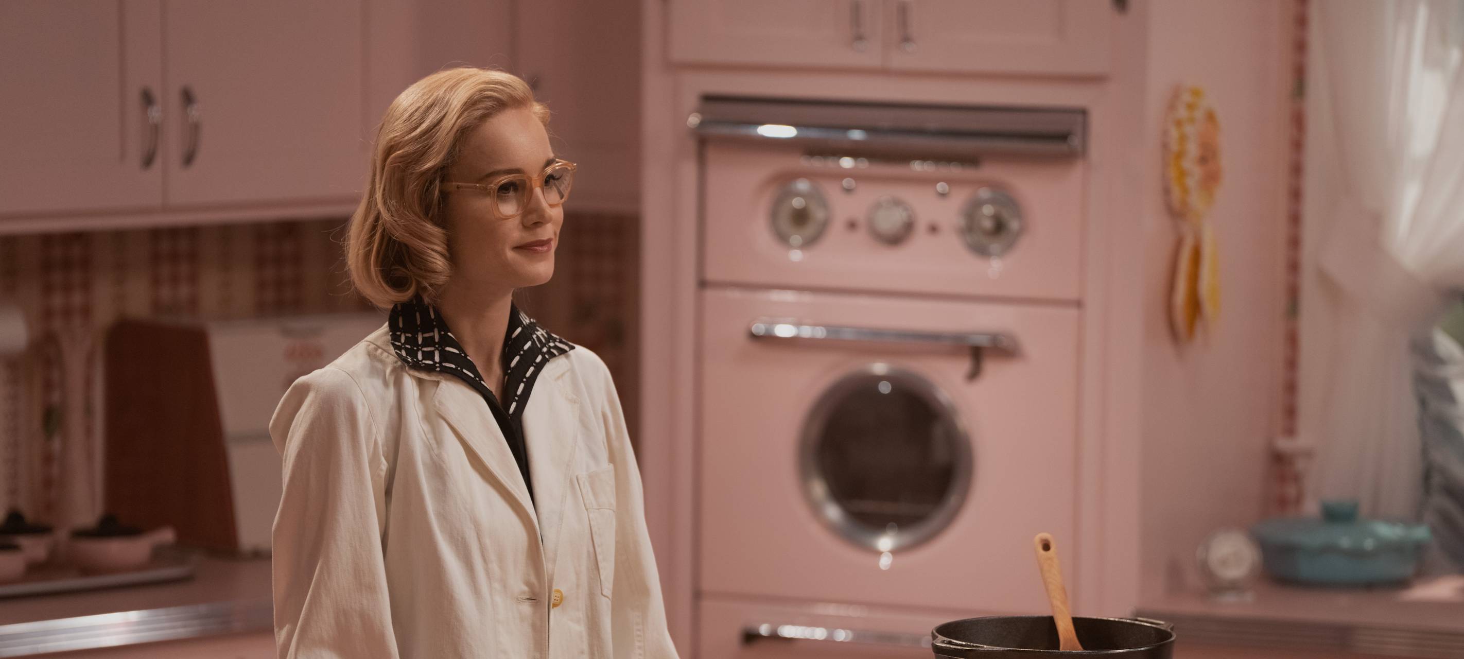 Elizabeth in der Showküche.