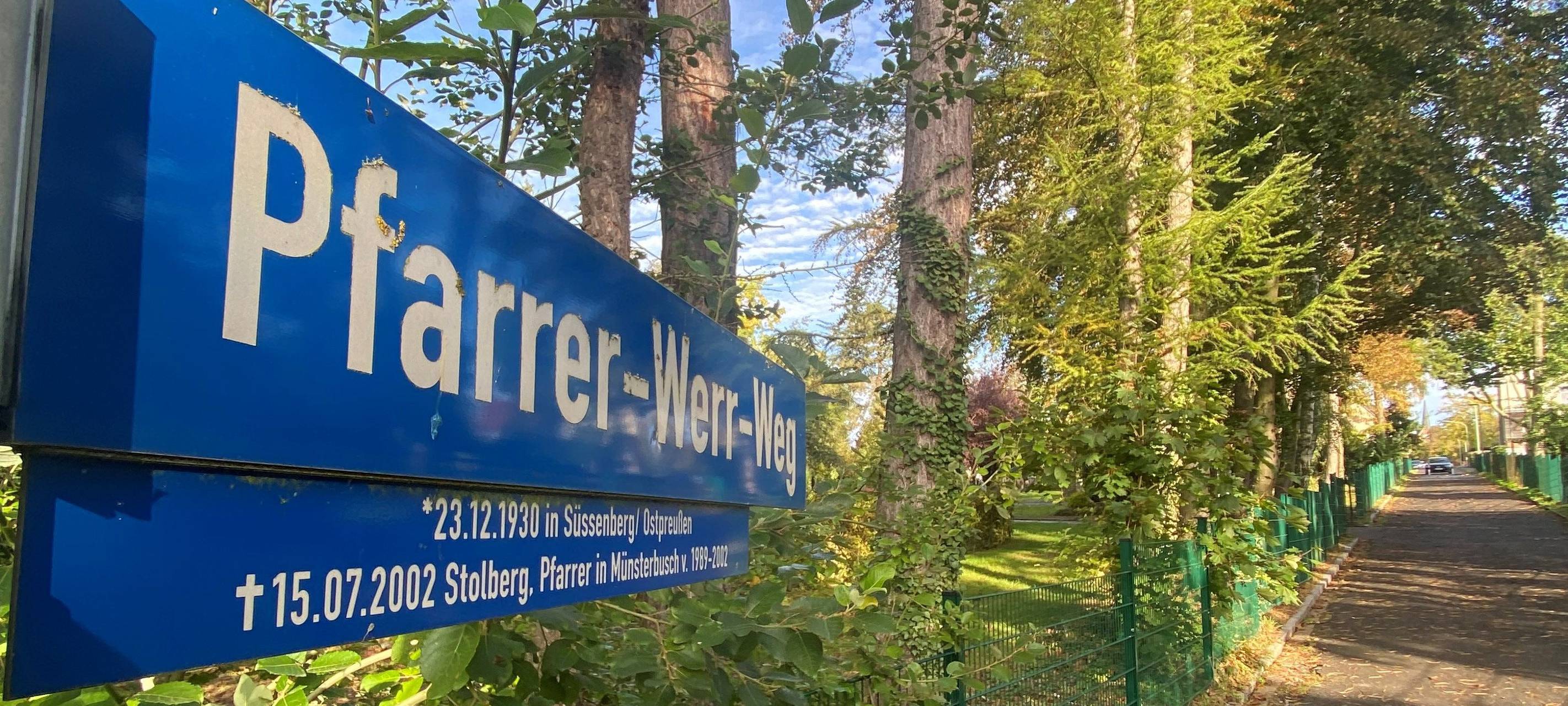 Stolberg benennt weitere Straße um