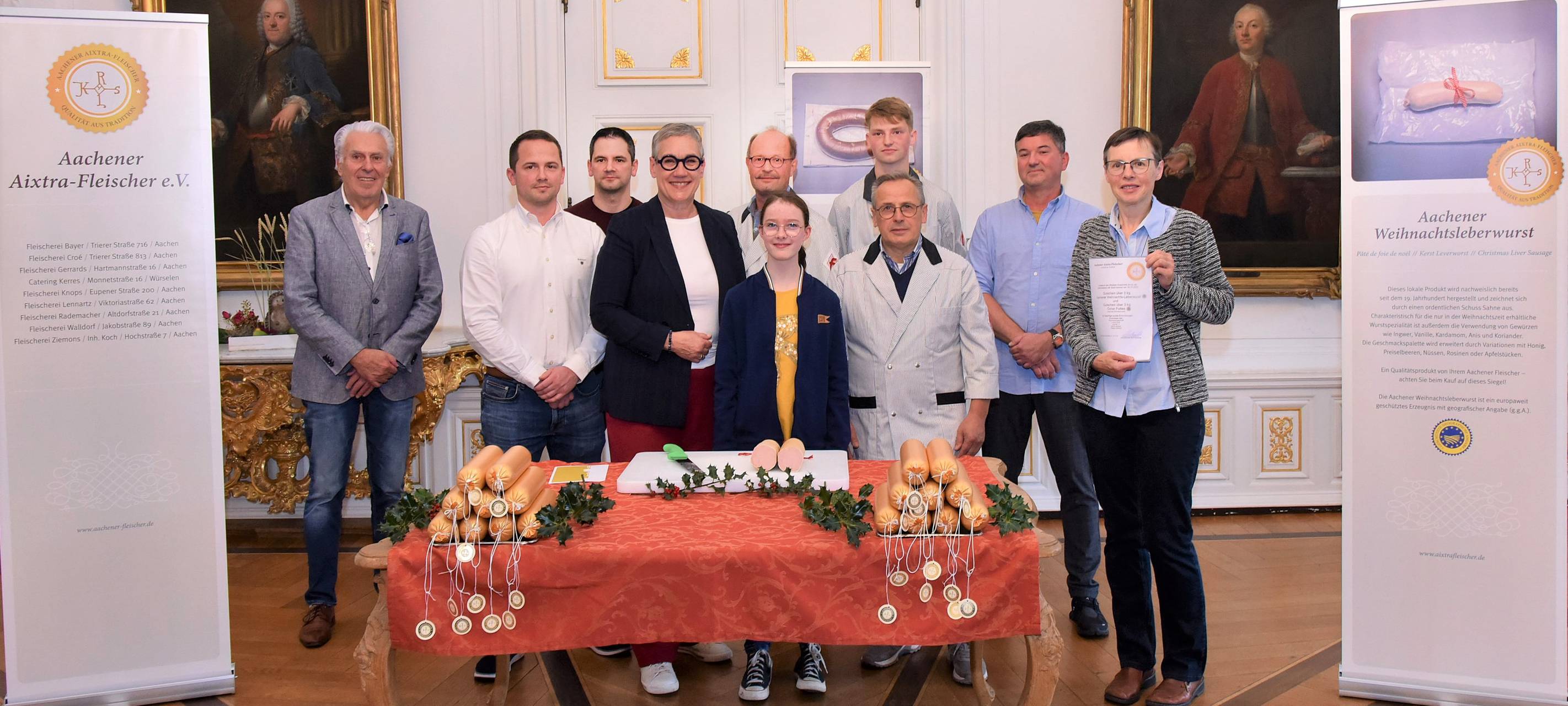 Wieder da: Aachener Weihnachtsleberwurst