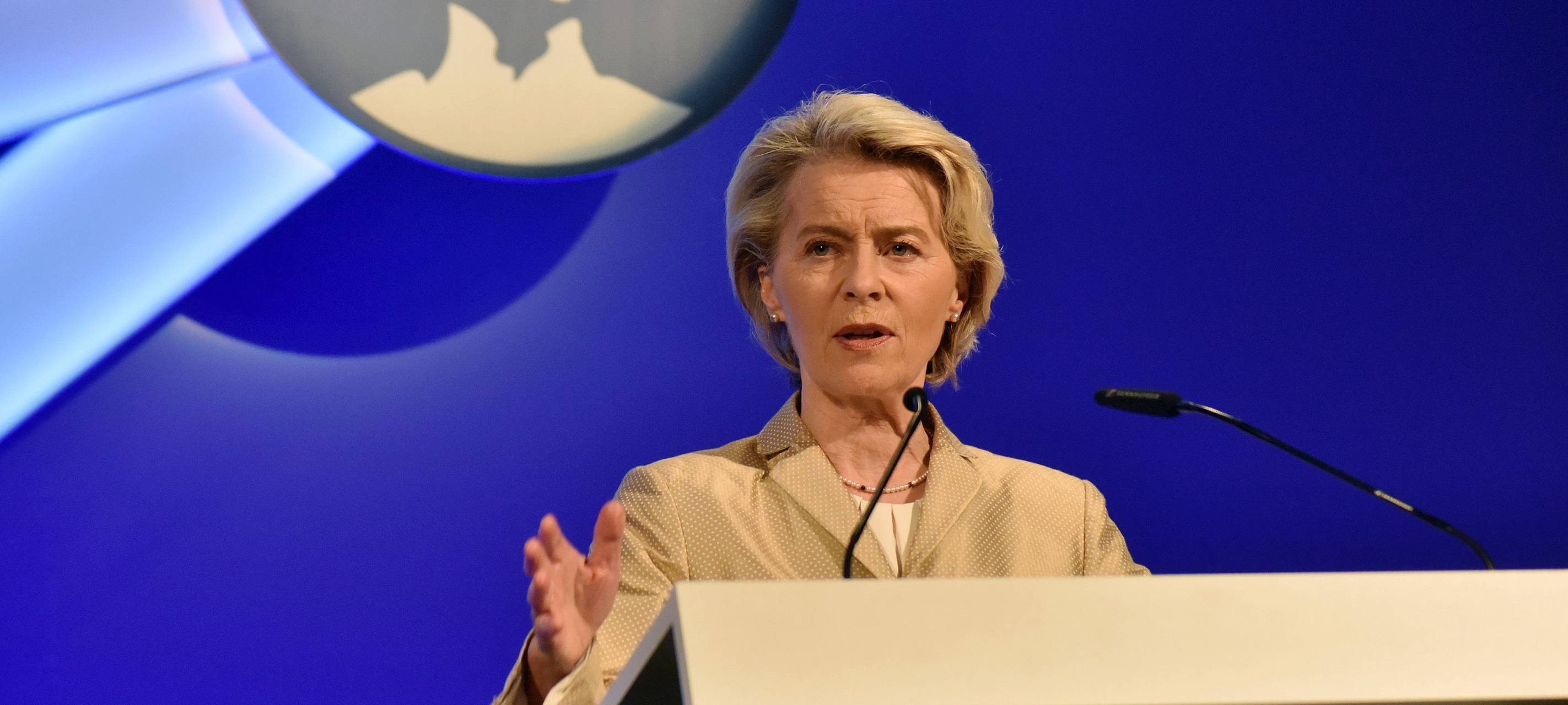 Karlspreis: Ursula von der Leyen in Aachen