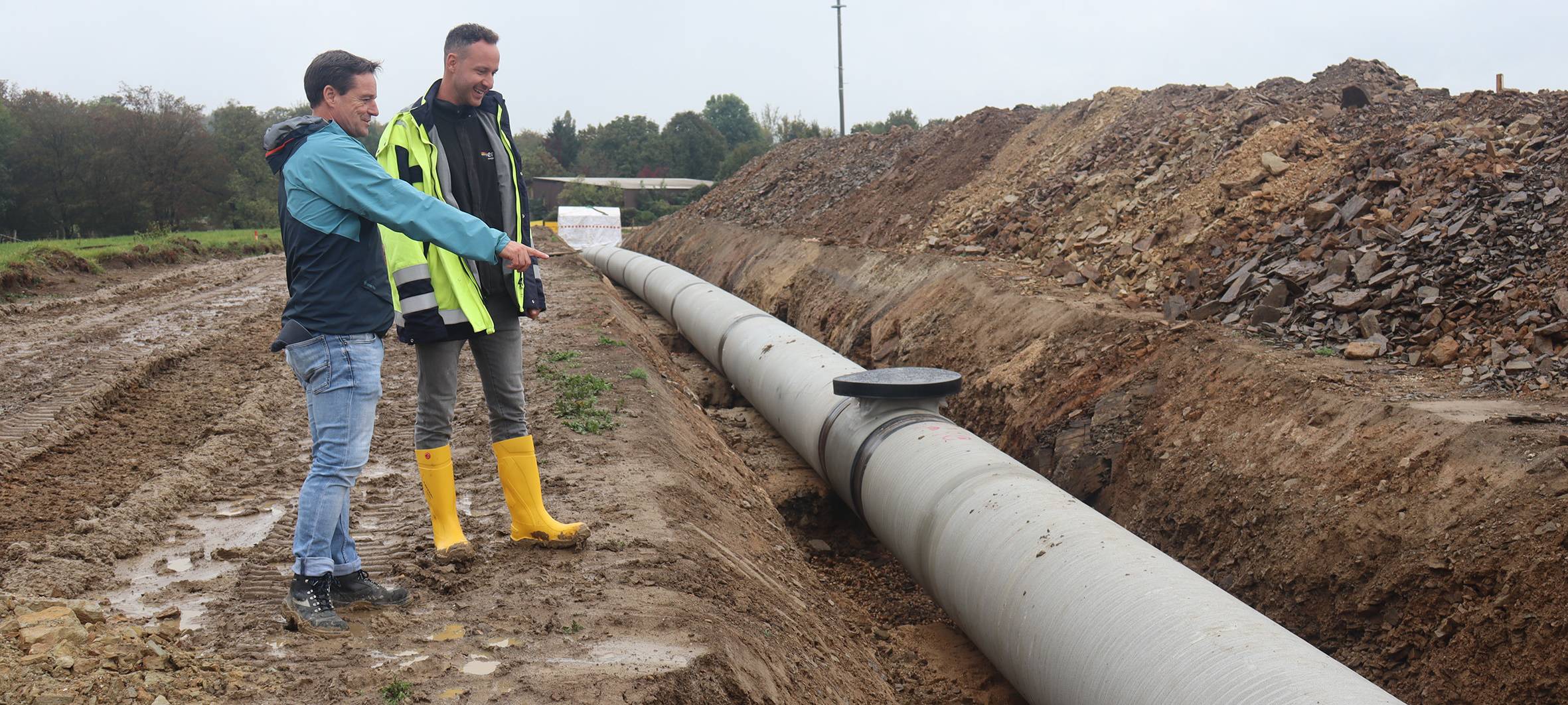 enwor-Arbeiten in Eilendorf: Trinkwasserleitung wird erneuert