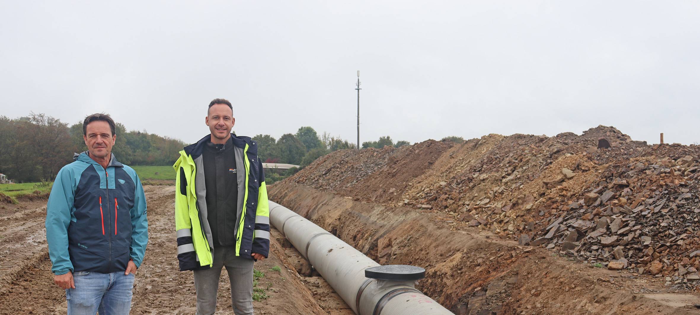enwor-Arbeiten in Eilendorf: Trinkwasserleitung wird erneuert
