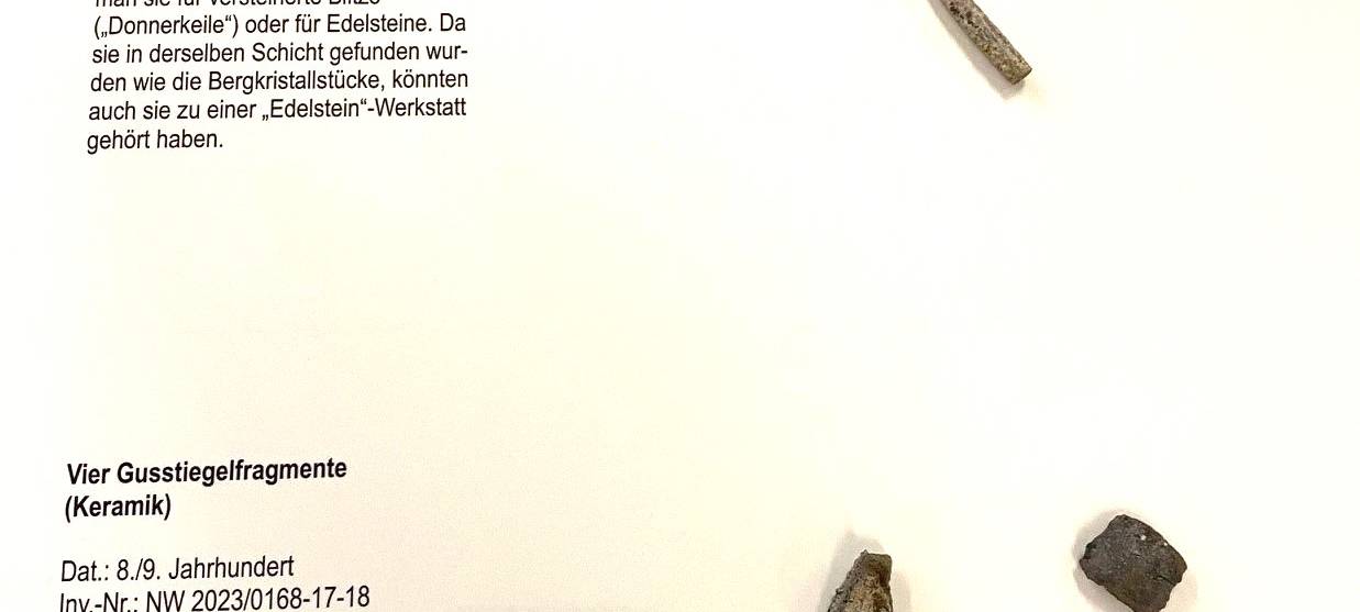 Neue archäologische Funde am Katschhof in Aachen