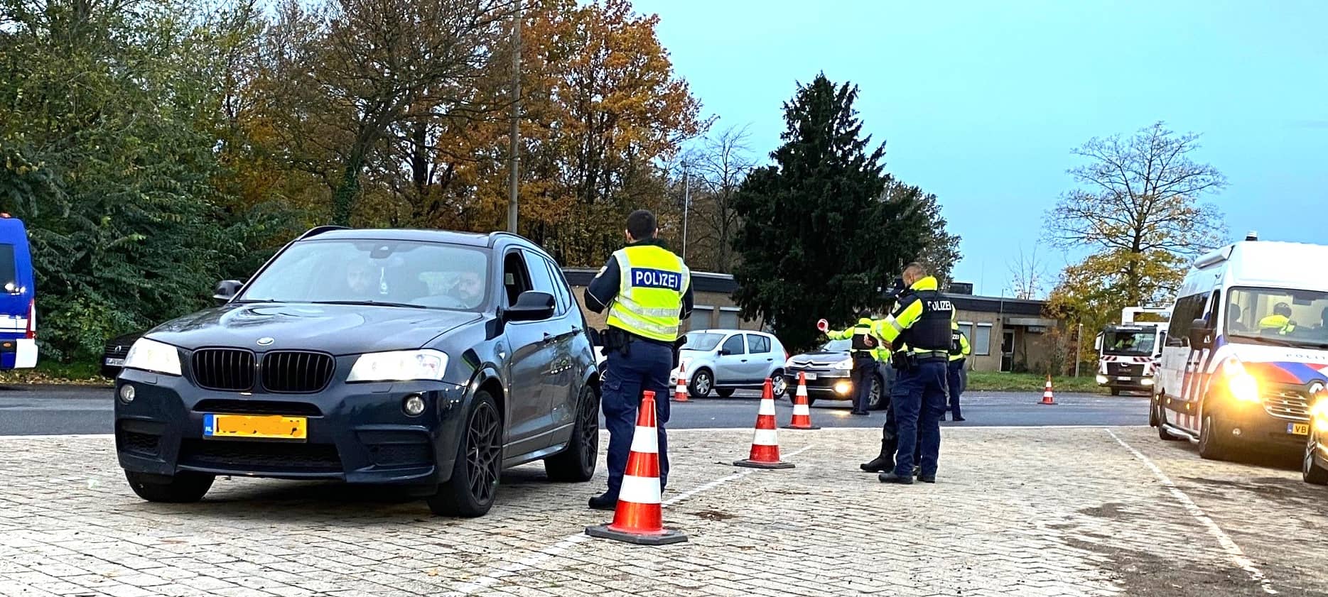Kontrollen in der Grenzregion