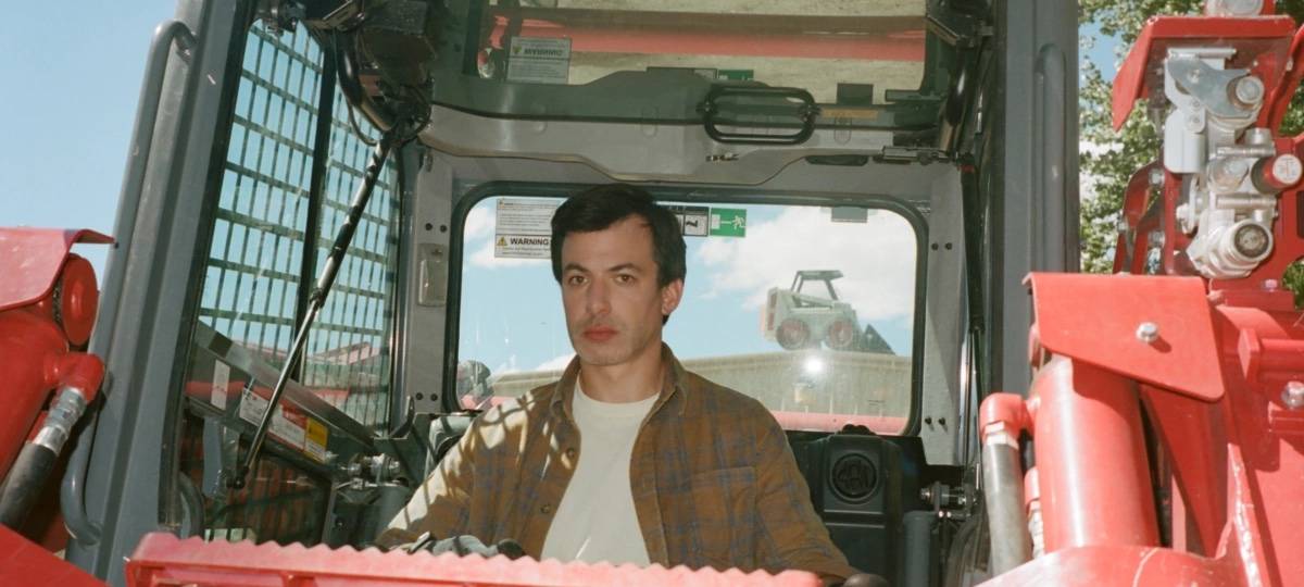 Asher auf der Arbeit.