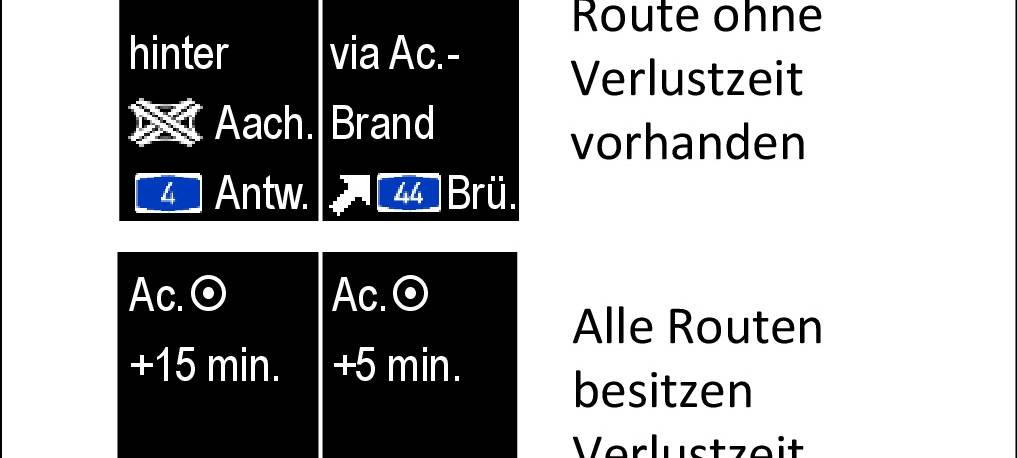 Digitalinfos werden rund ums Aachener Kreuz montiert