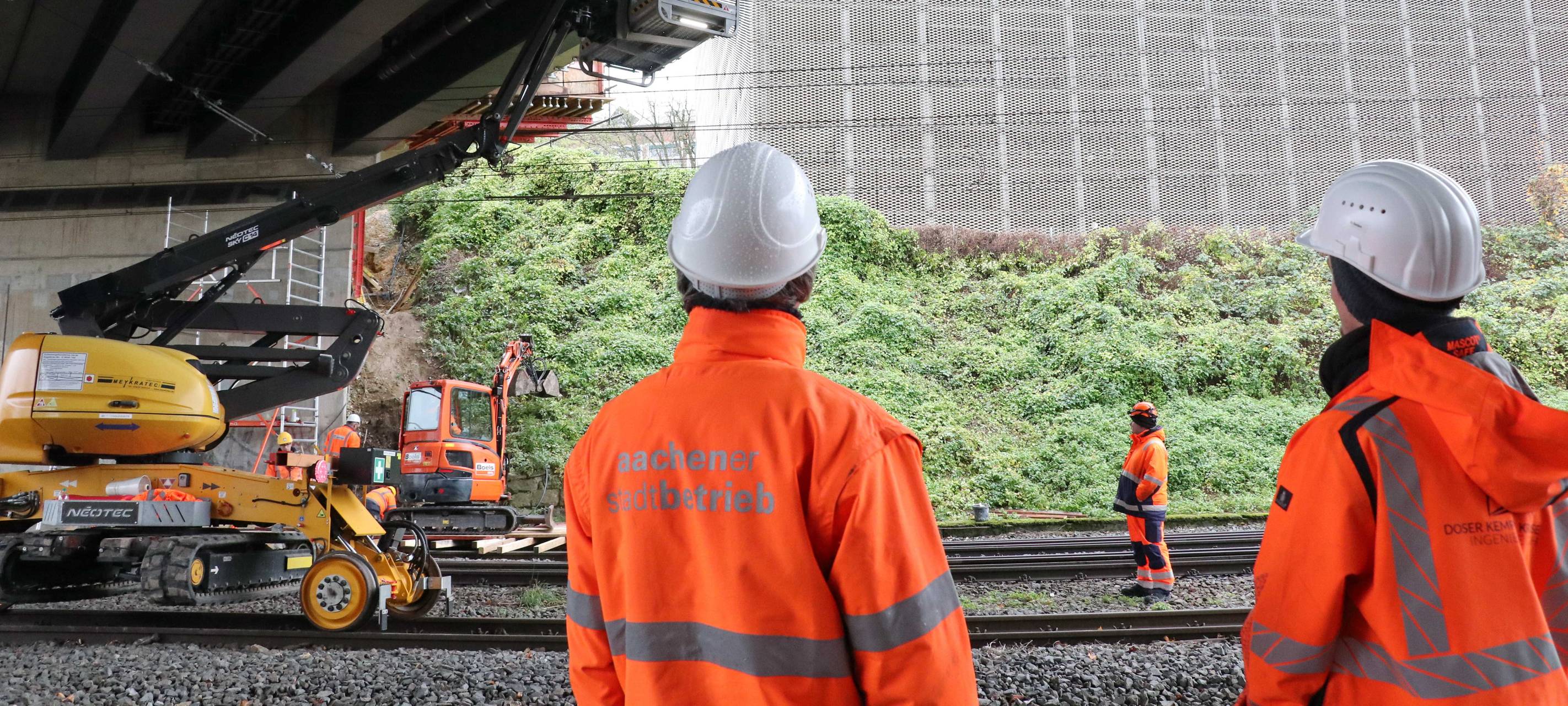 Neue Brücke Turmstraße: Erste Prüfung vor Bauabnahme