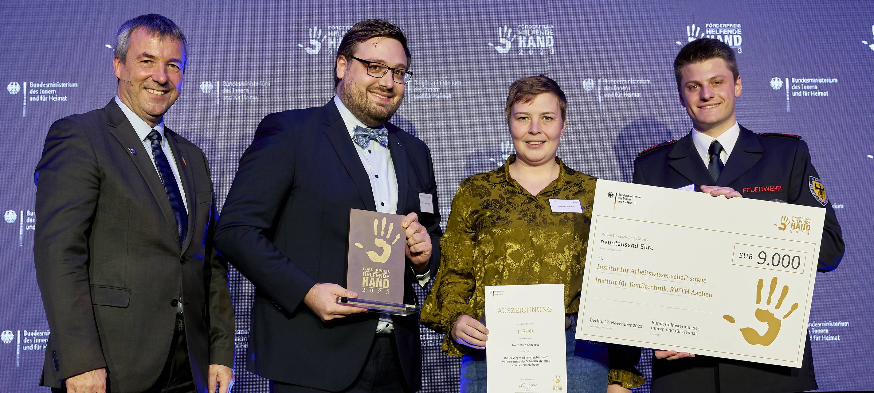 Frauen bei der Feuerwehr brauchen besseren Schutz