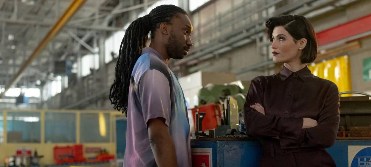 Joe und seine alte Chefin Dianne.