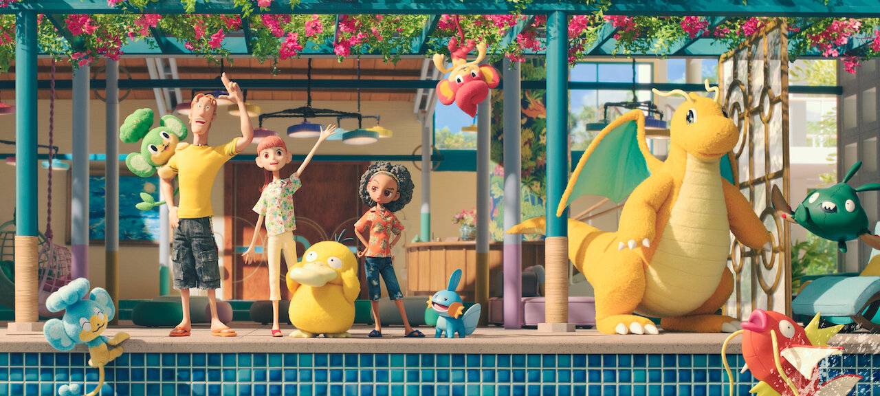 Am Pool gibt es jede Menge Spaß.