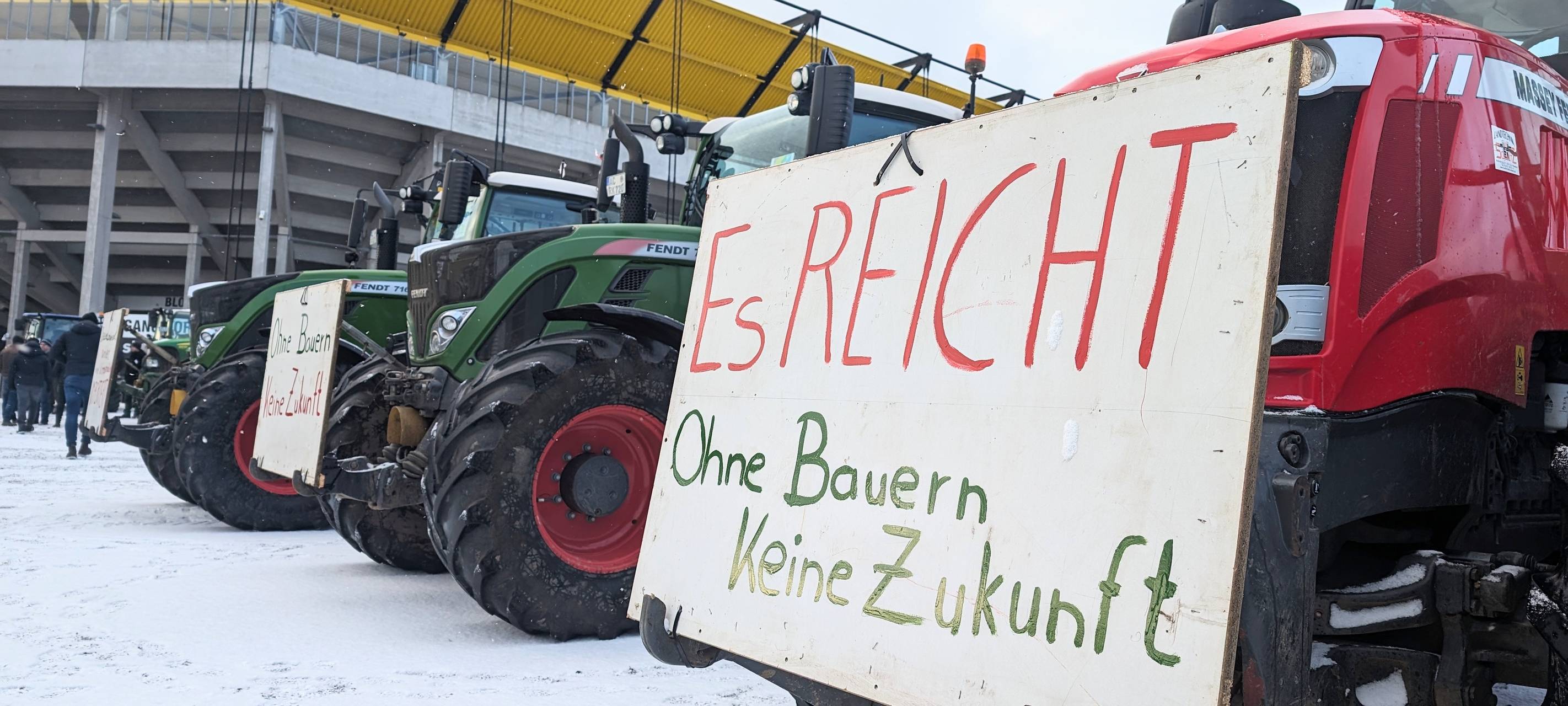 Bauernproteste in Roetgen und Eschweiler