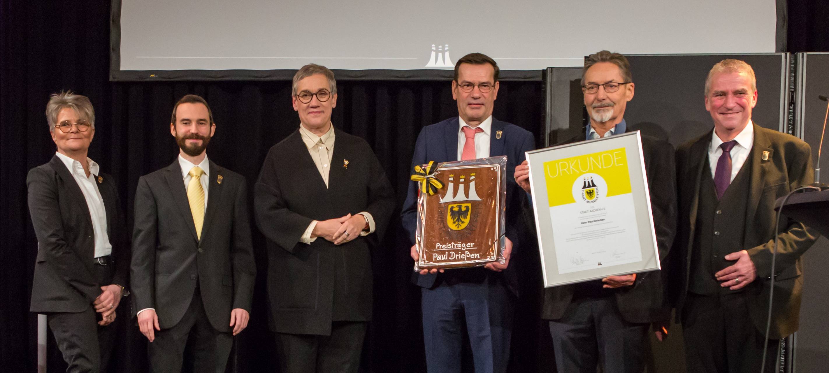 Thouet-Mundartpreis an Paul Drießen