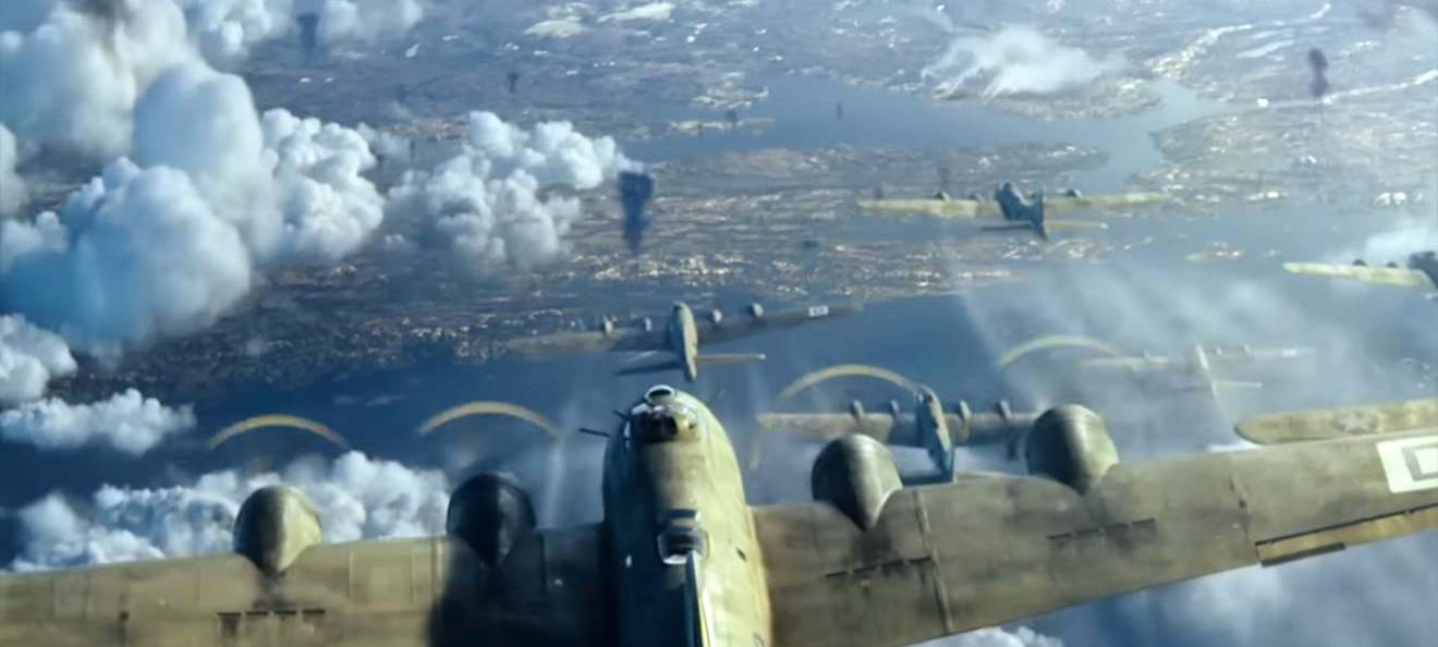 Der nächste Einsatz über Deutschland.